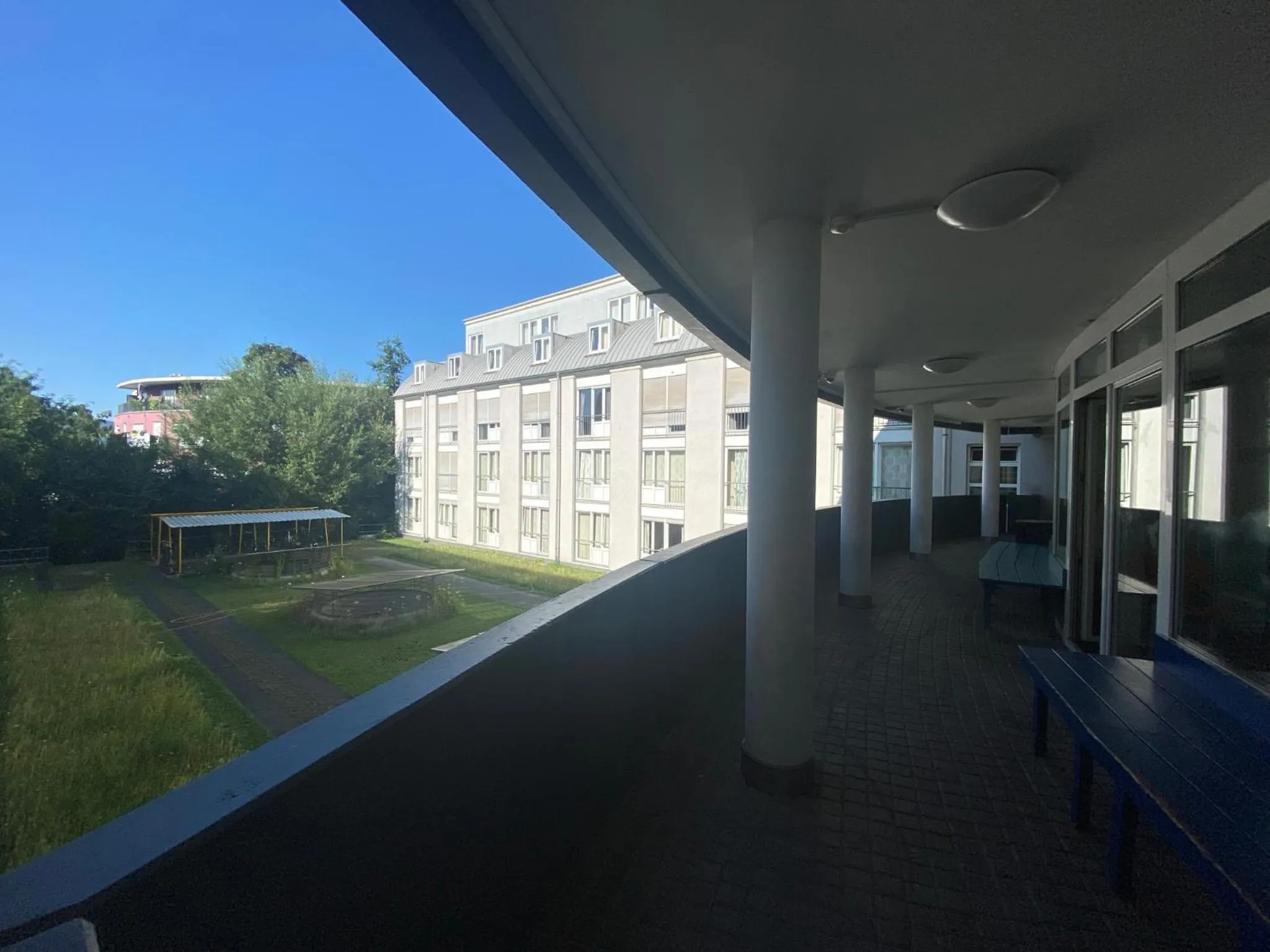Balcony/Terrace in Gästehaus des GOETHE-Institut Freiburg