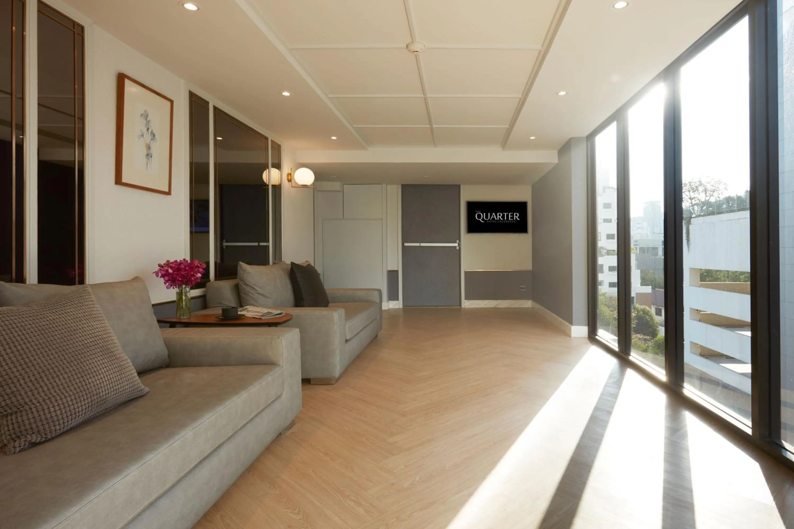 Lounge or bar in The Quarter Ploenchit by UHG