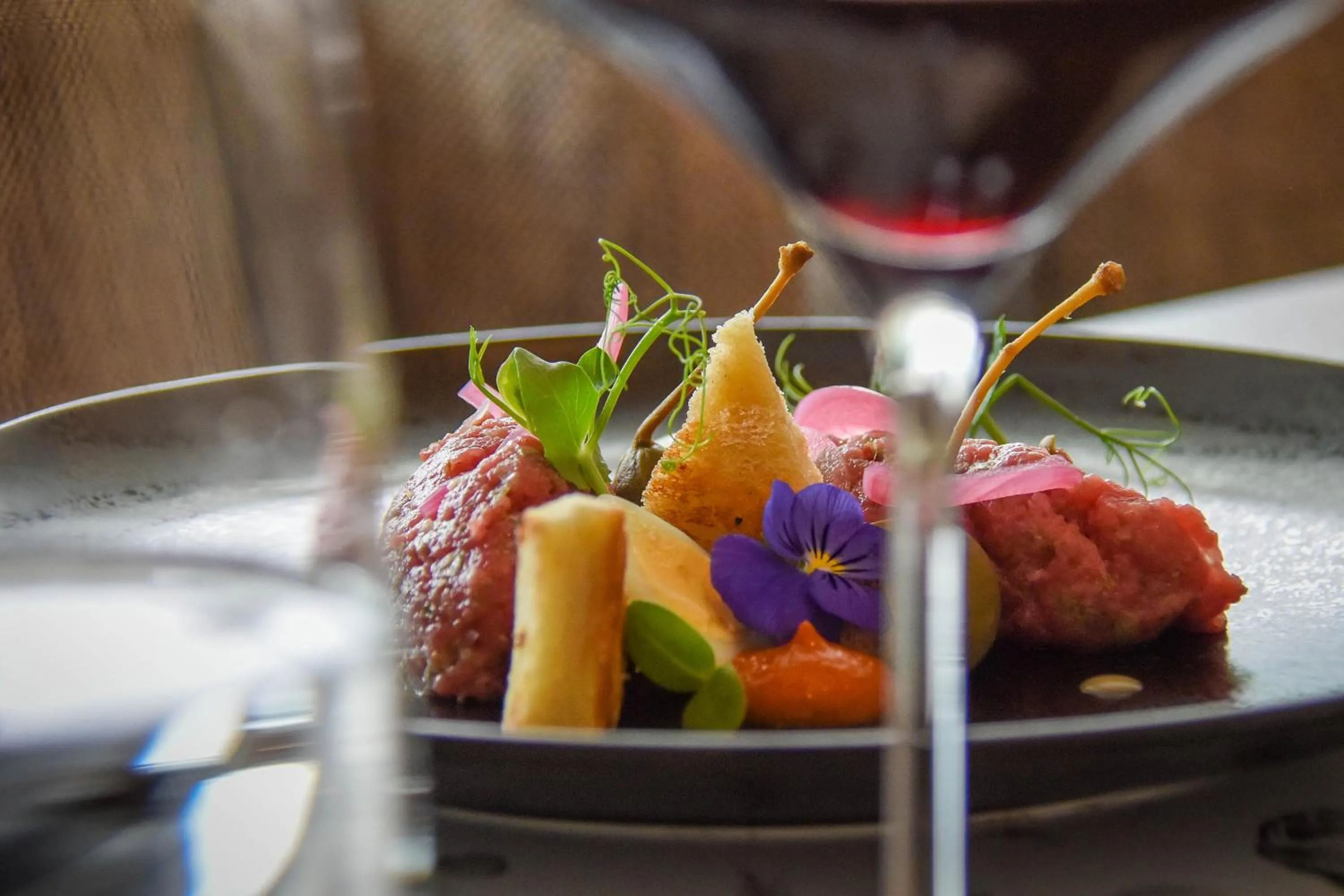 Food close-up in AlpenGold Hotel Davos