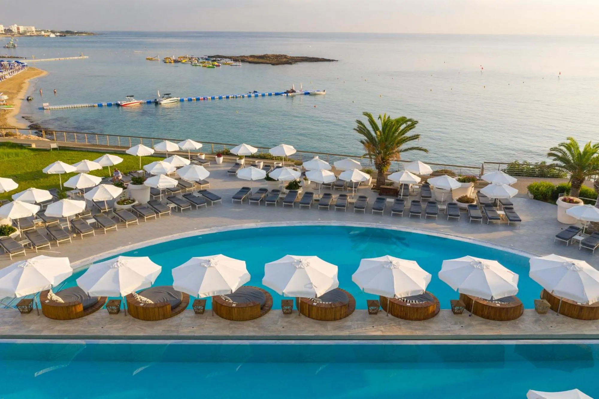 Swimming pool in King Jason Protaras - Designed for Adults by Louis Hotels