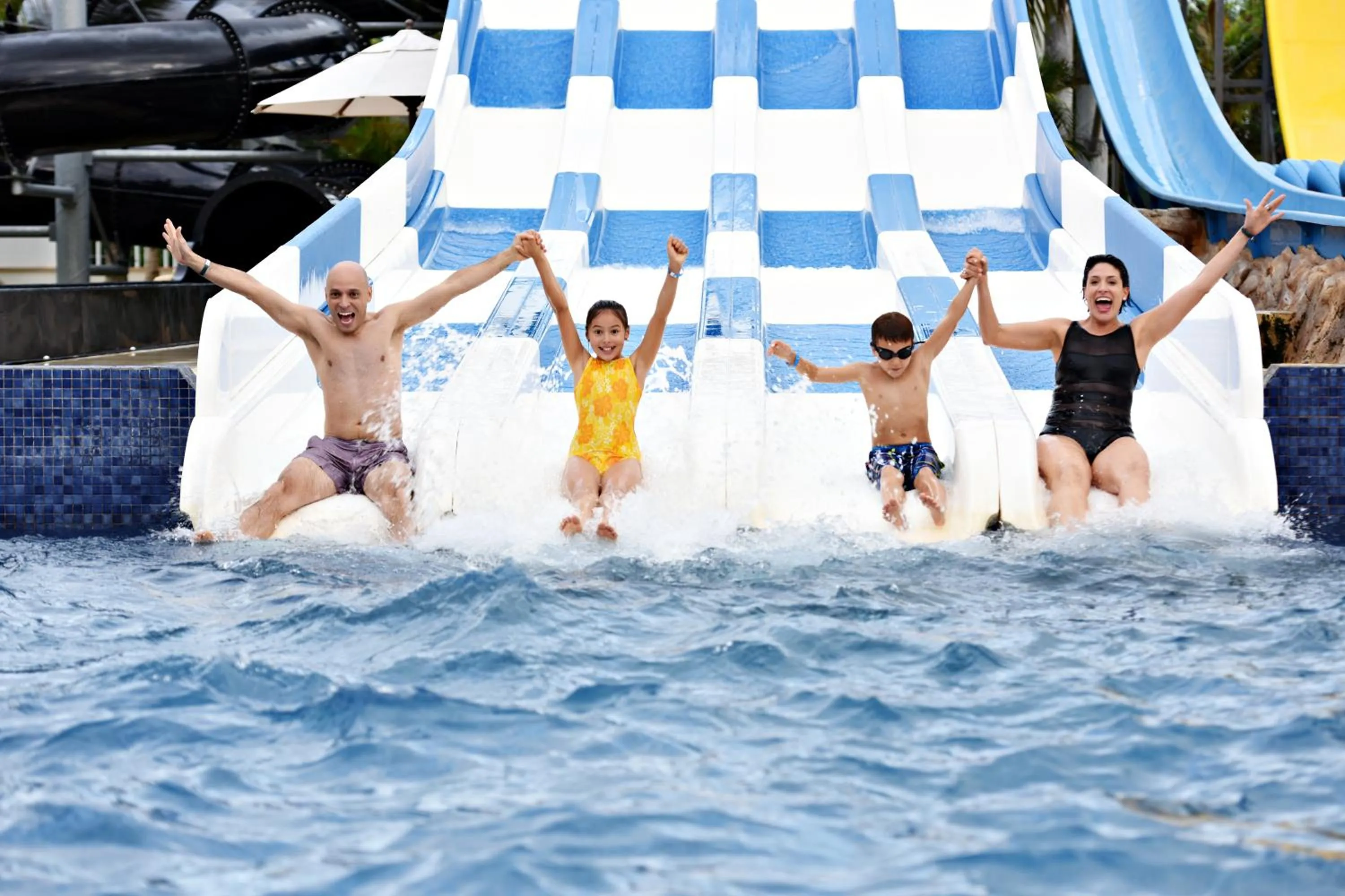 Aqua park in Royalton Punta Cana, An Autograph Collection All-Inclusive Resort & Casino