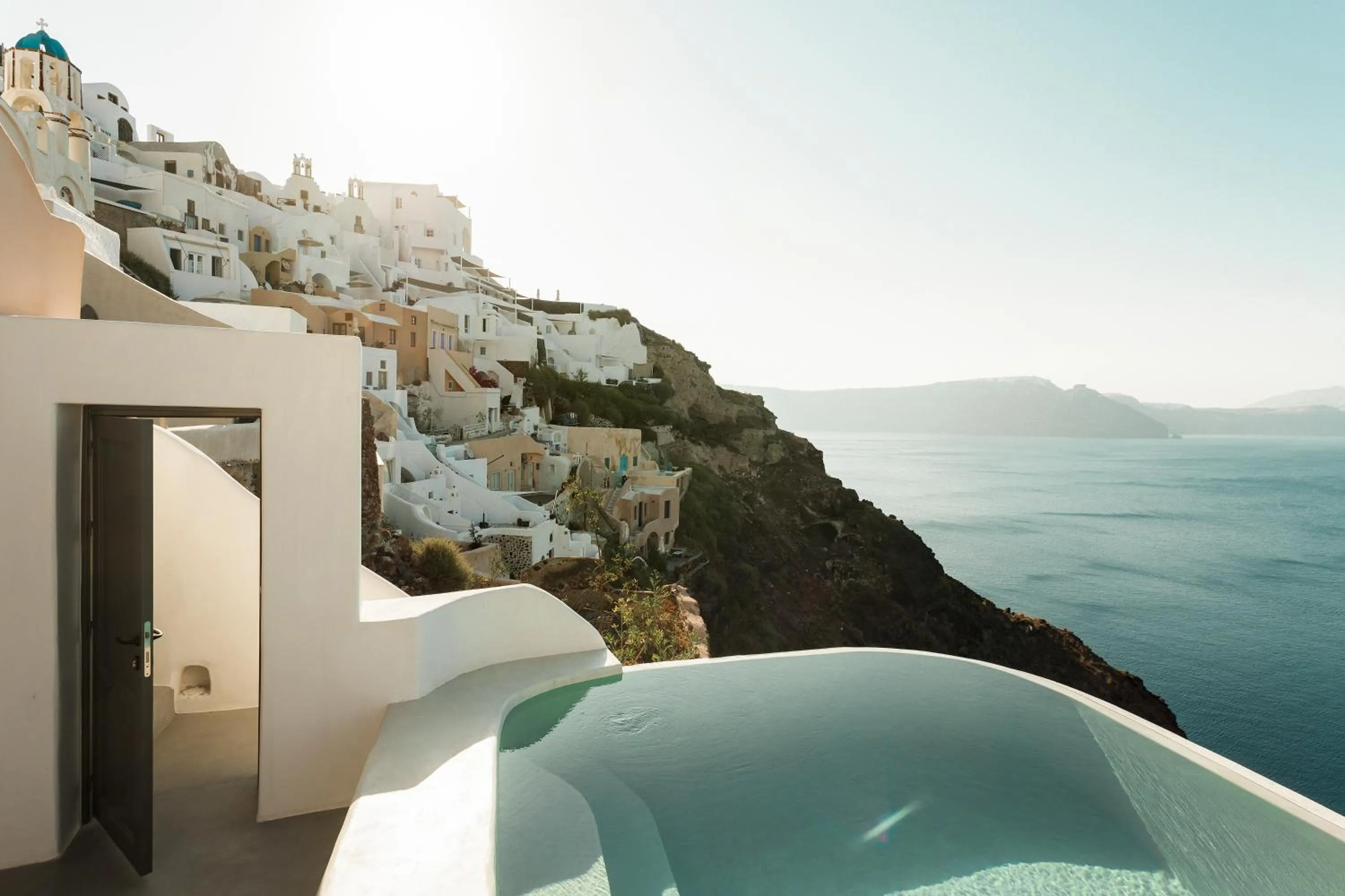 Pool view in Armenaki