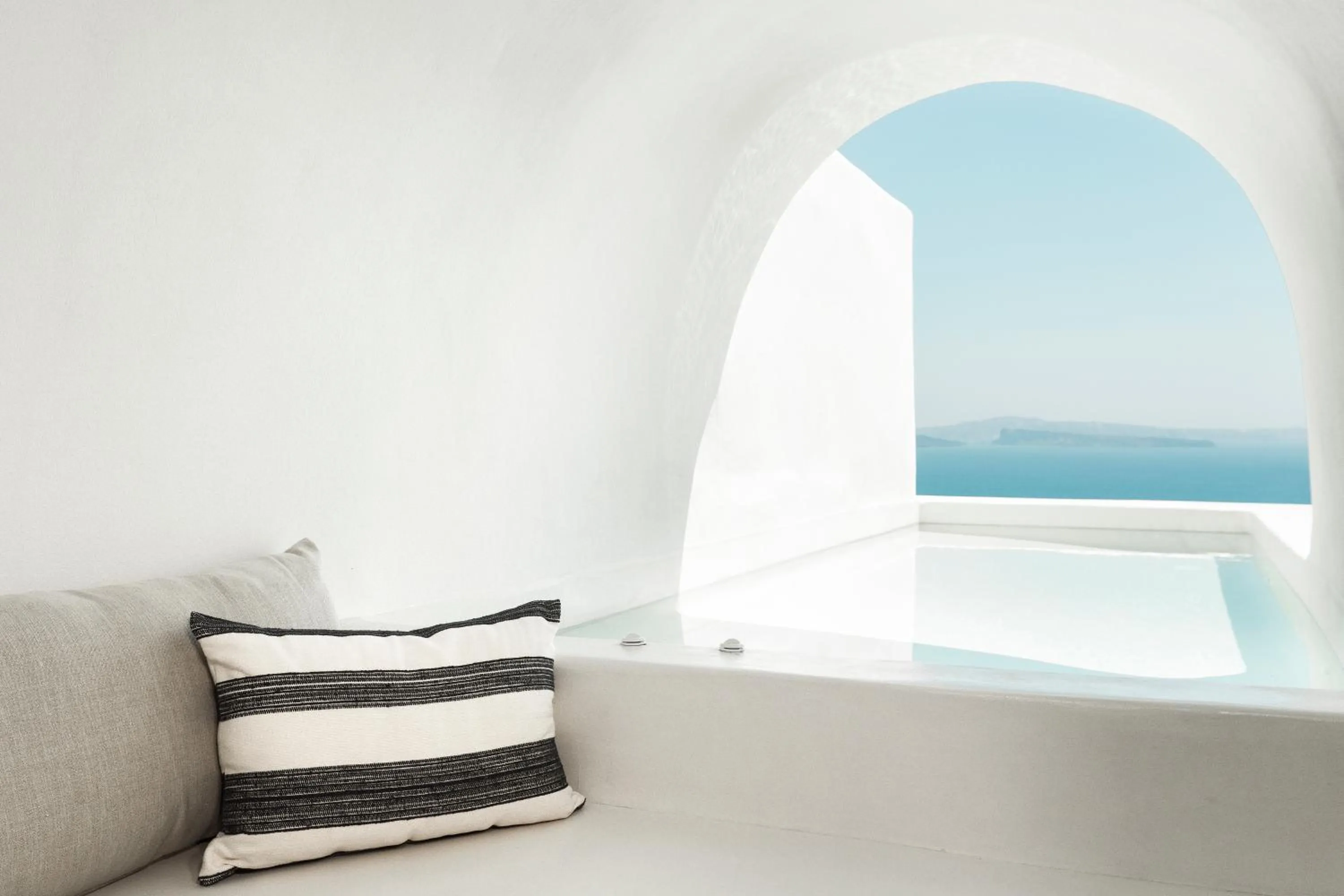 Pool view in Armenaki