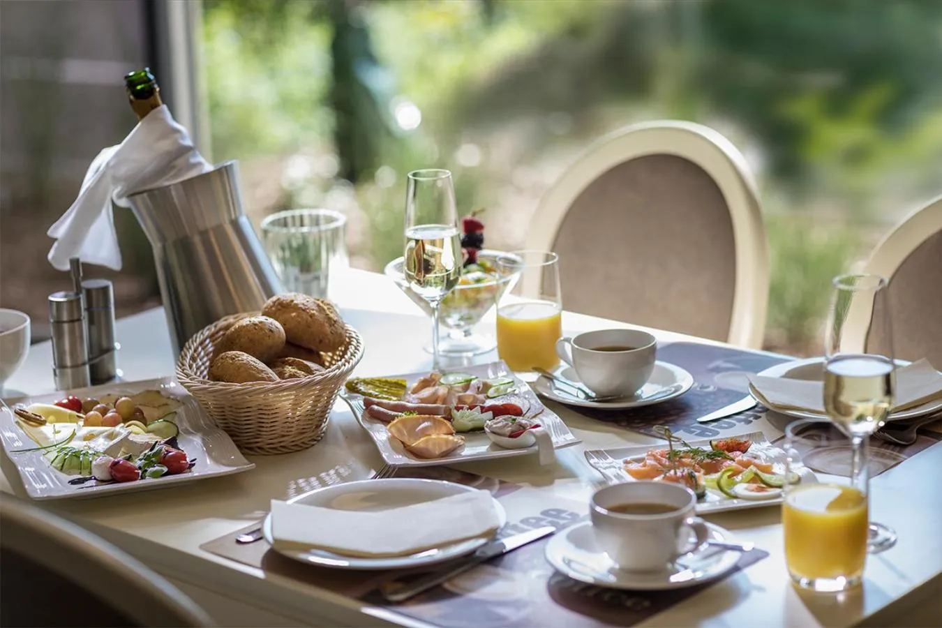 Breakfast in Hotel Weiherhof am Golfpark