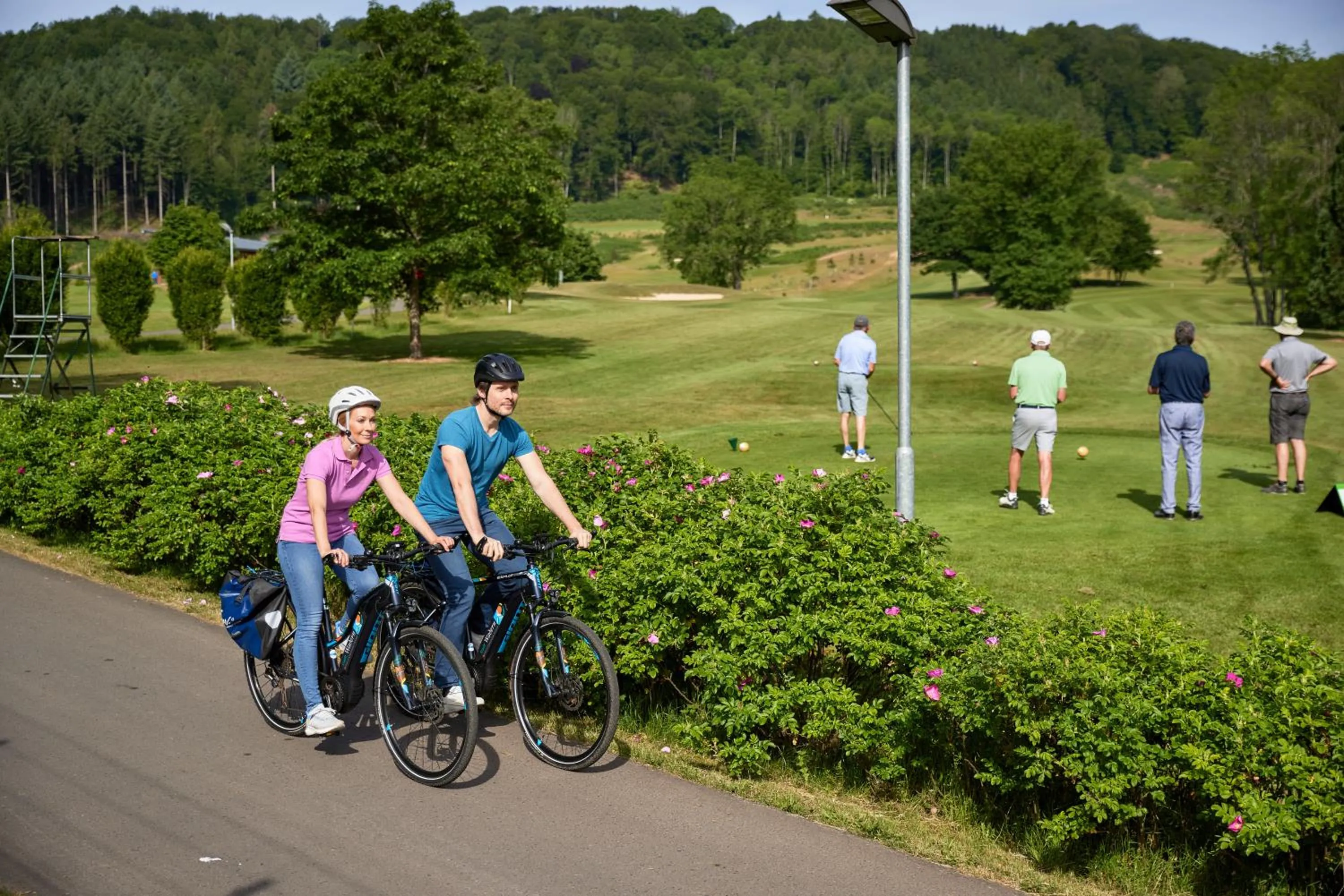 Natural landscape in Hotel Weiherhof am Golfpark