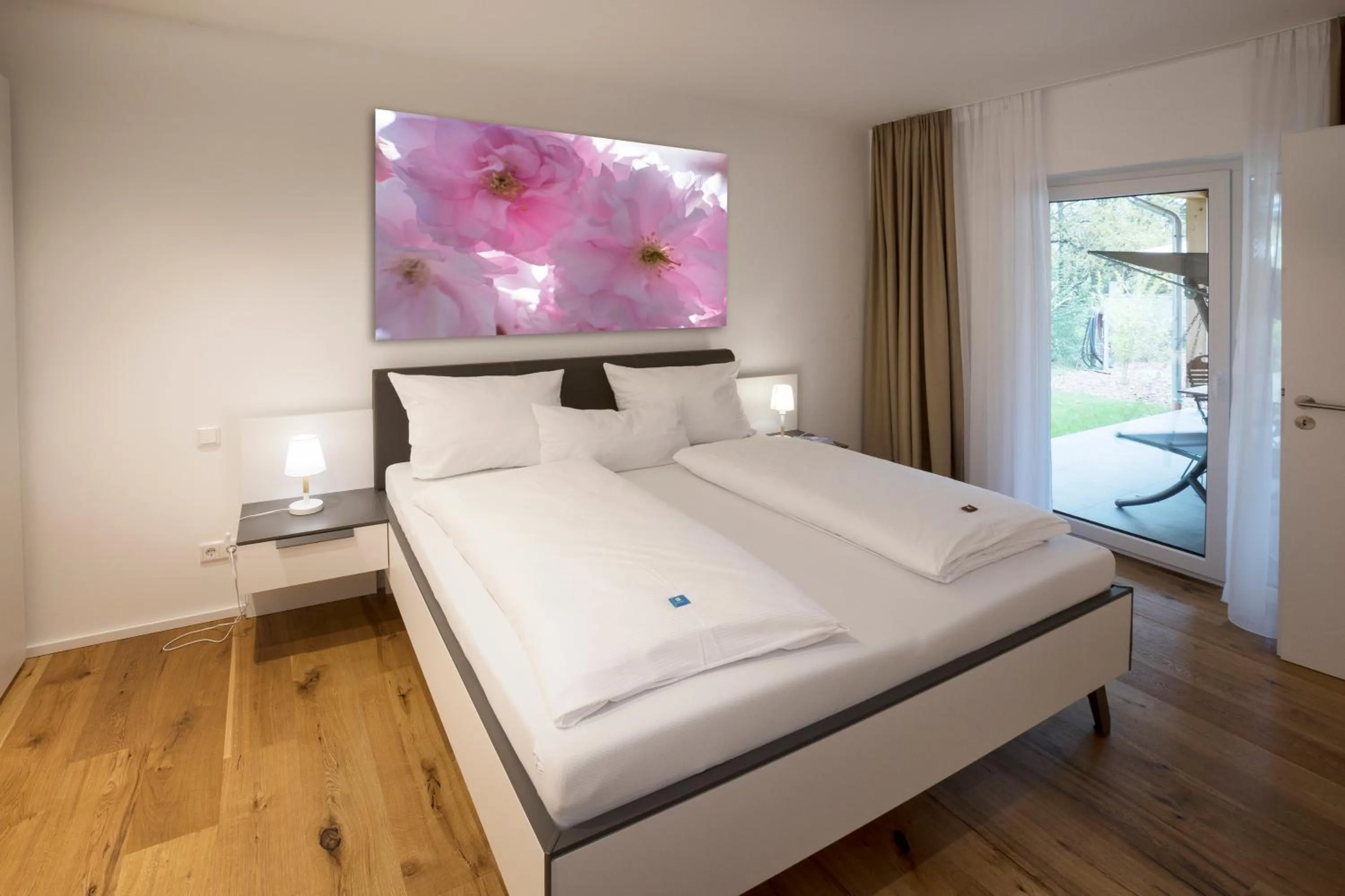 Bed in Hotel Weiherhof am Golfpark