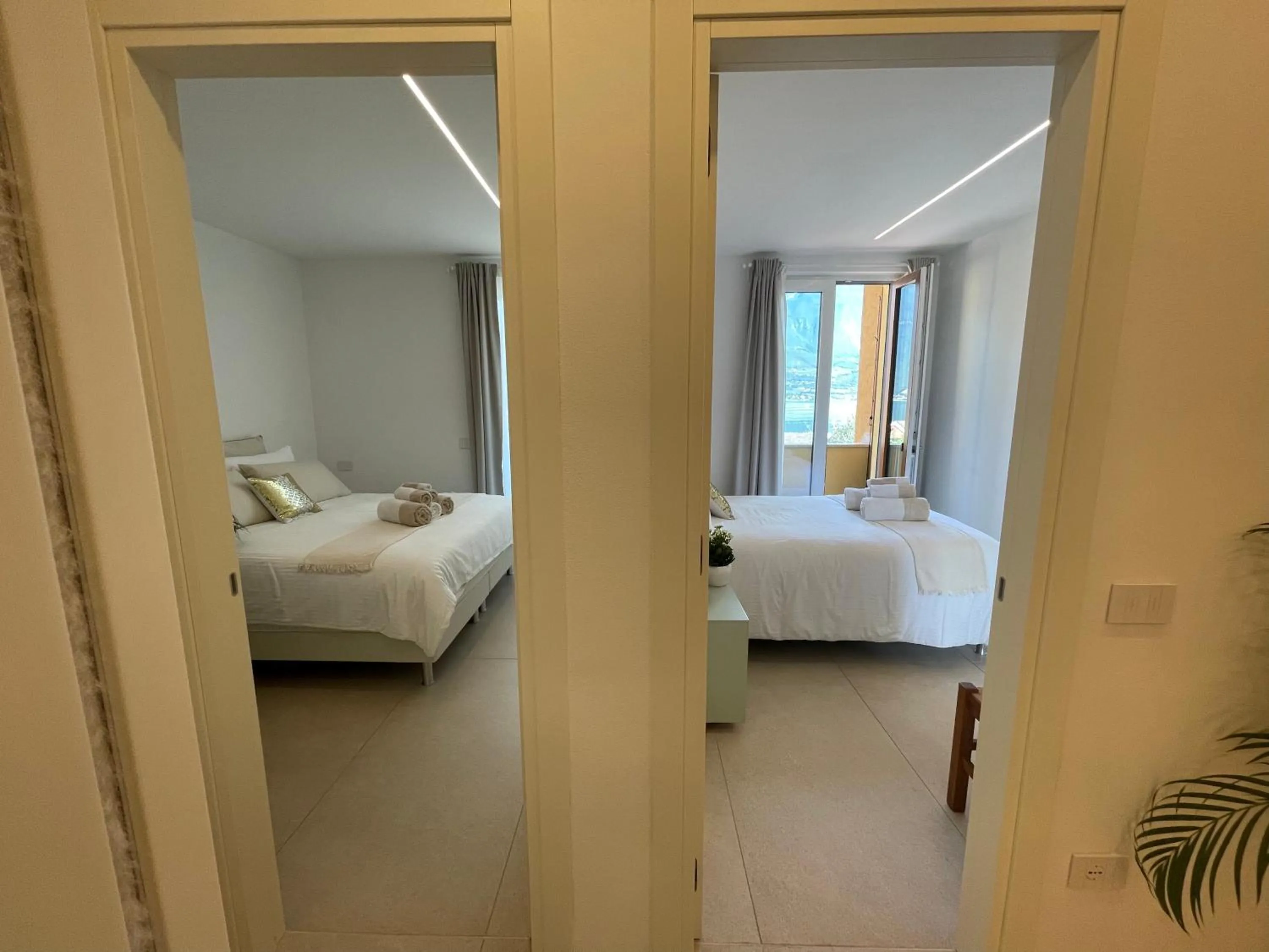 Bed in B&B Am Gardasee blick