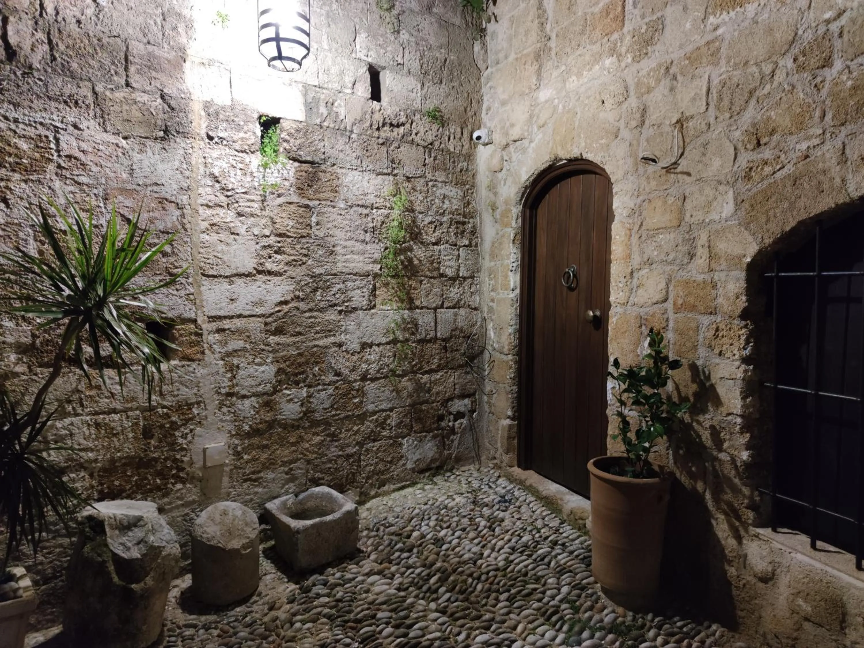 Facade/entrance in Porolithos Boutique Hotel