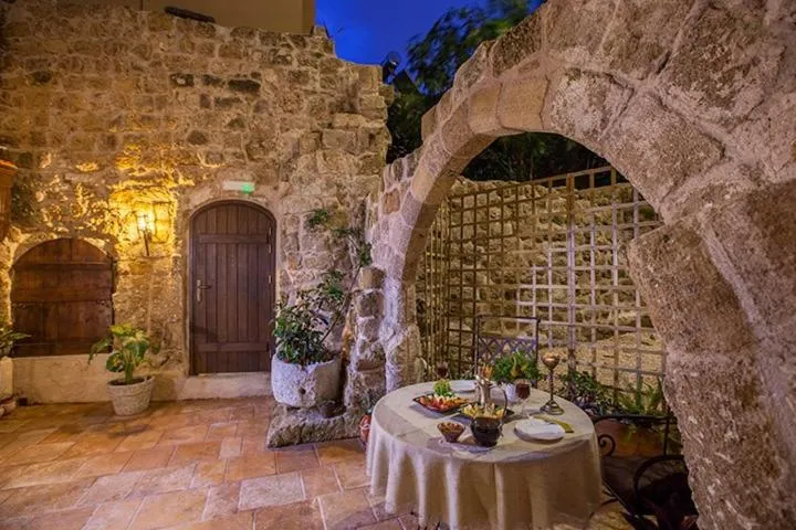 Facade/entrance in Porolithos Boutique Hotel