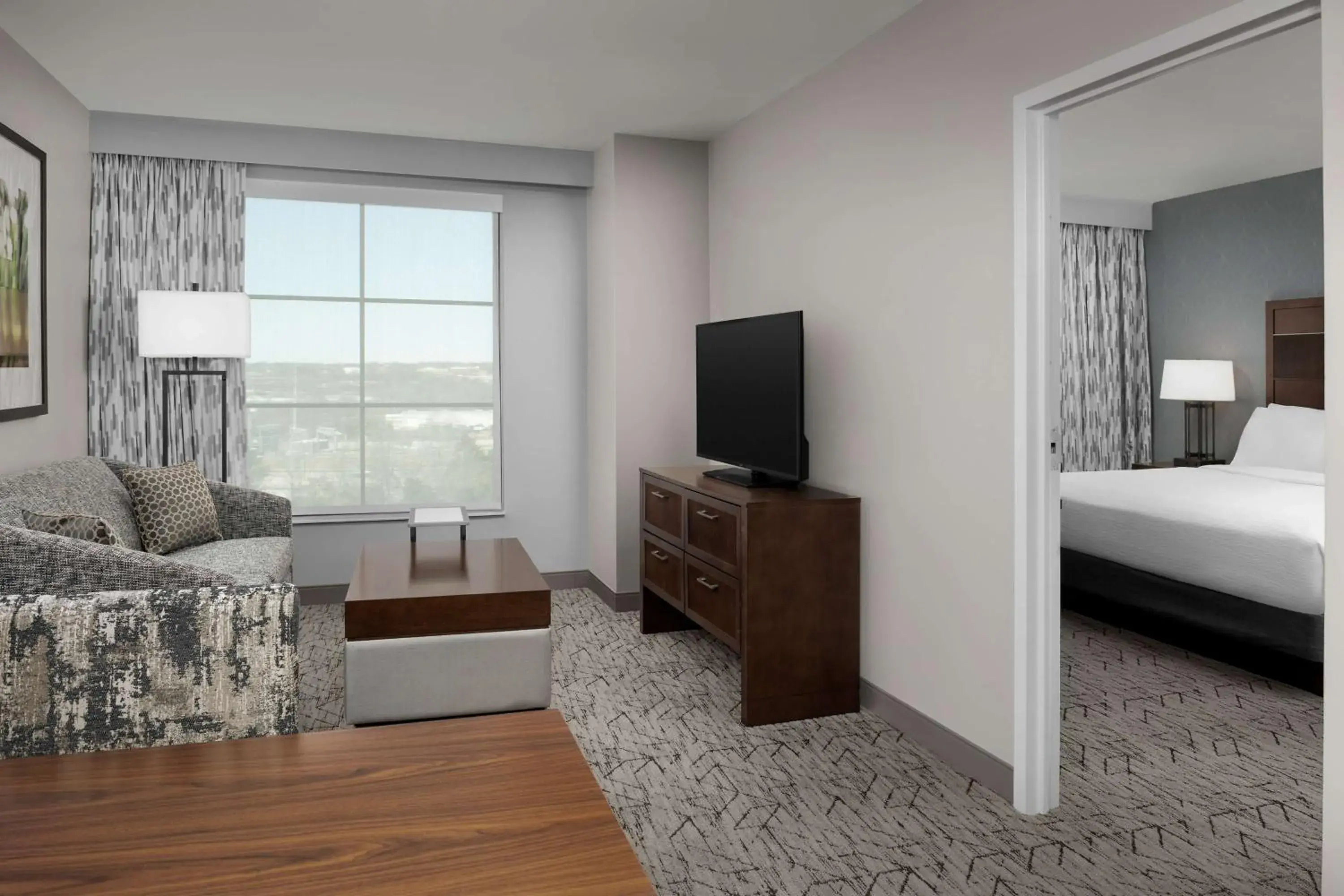 Deluxe King Room in Embassy Suites Springfield Deluxe King Room in Embassy Suites Springfield