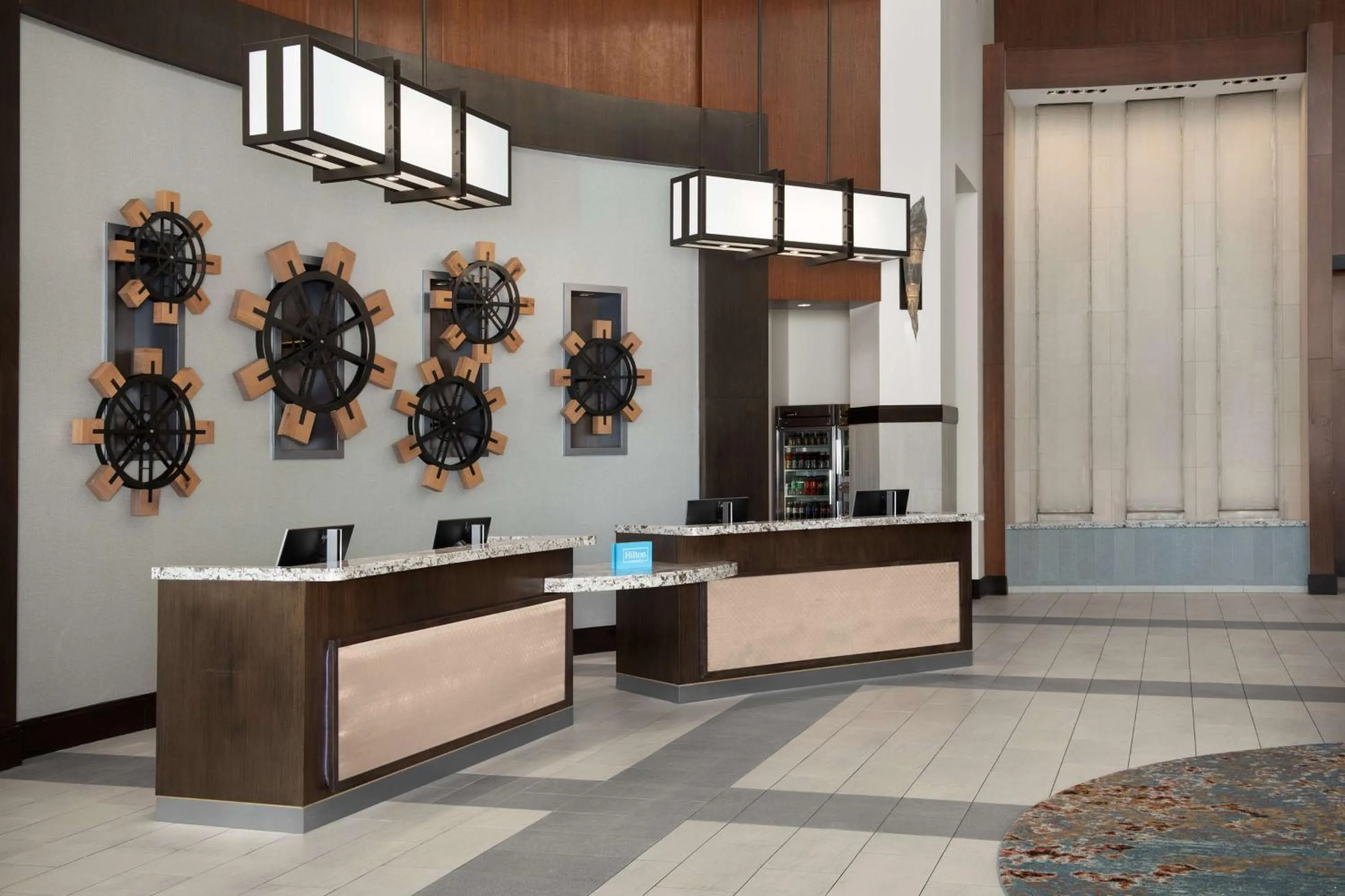 Lobby or reception in Embassy Suites Springfield