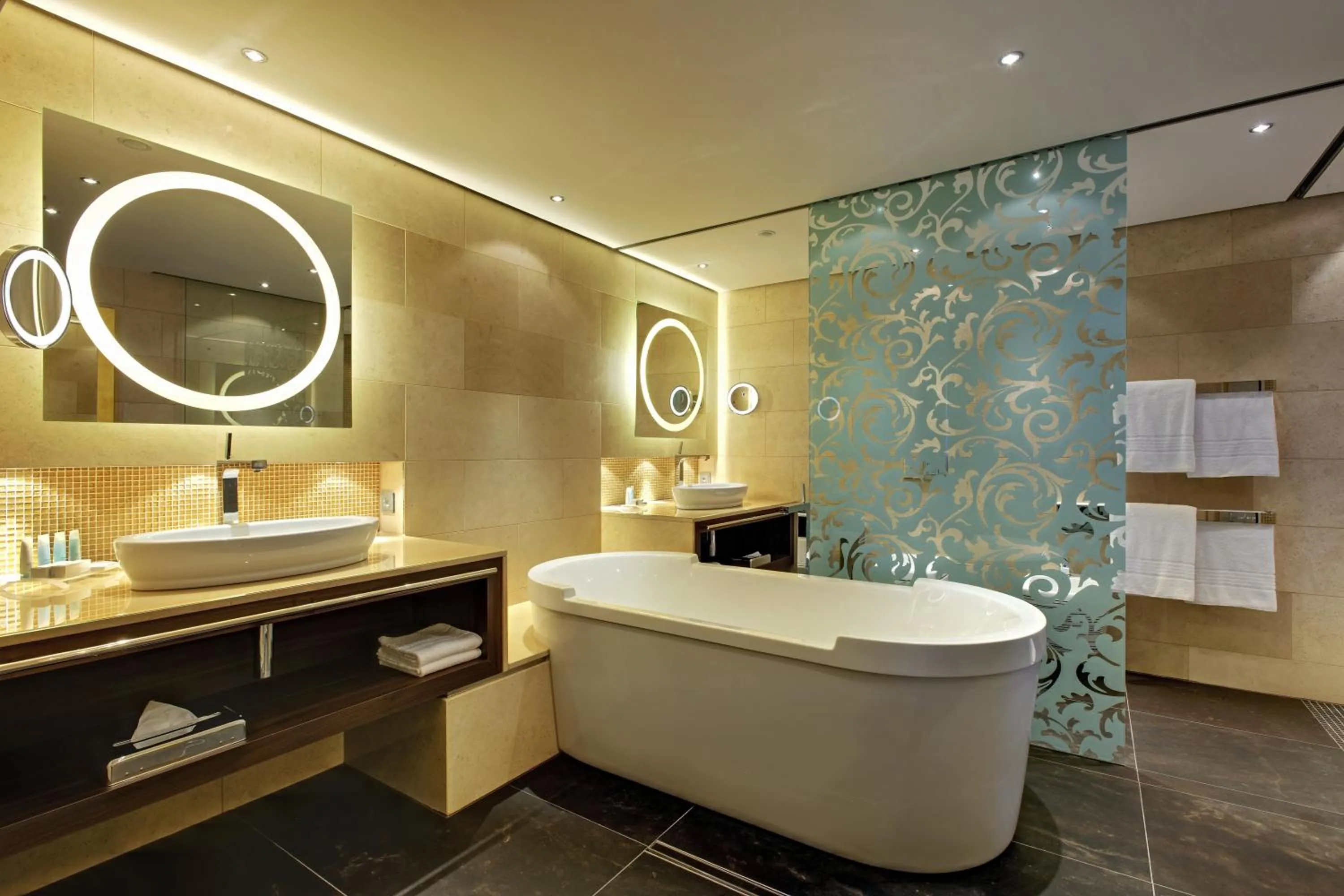 Bathroom in Hilton Mainz