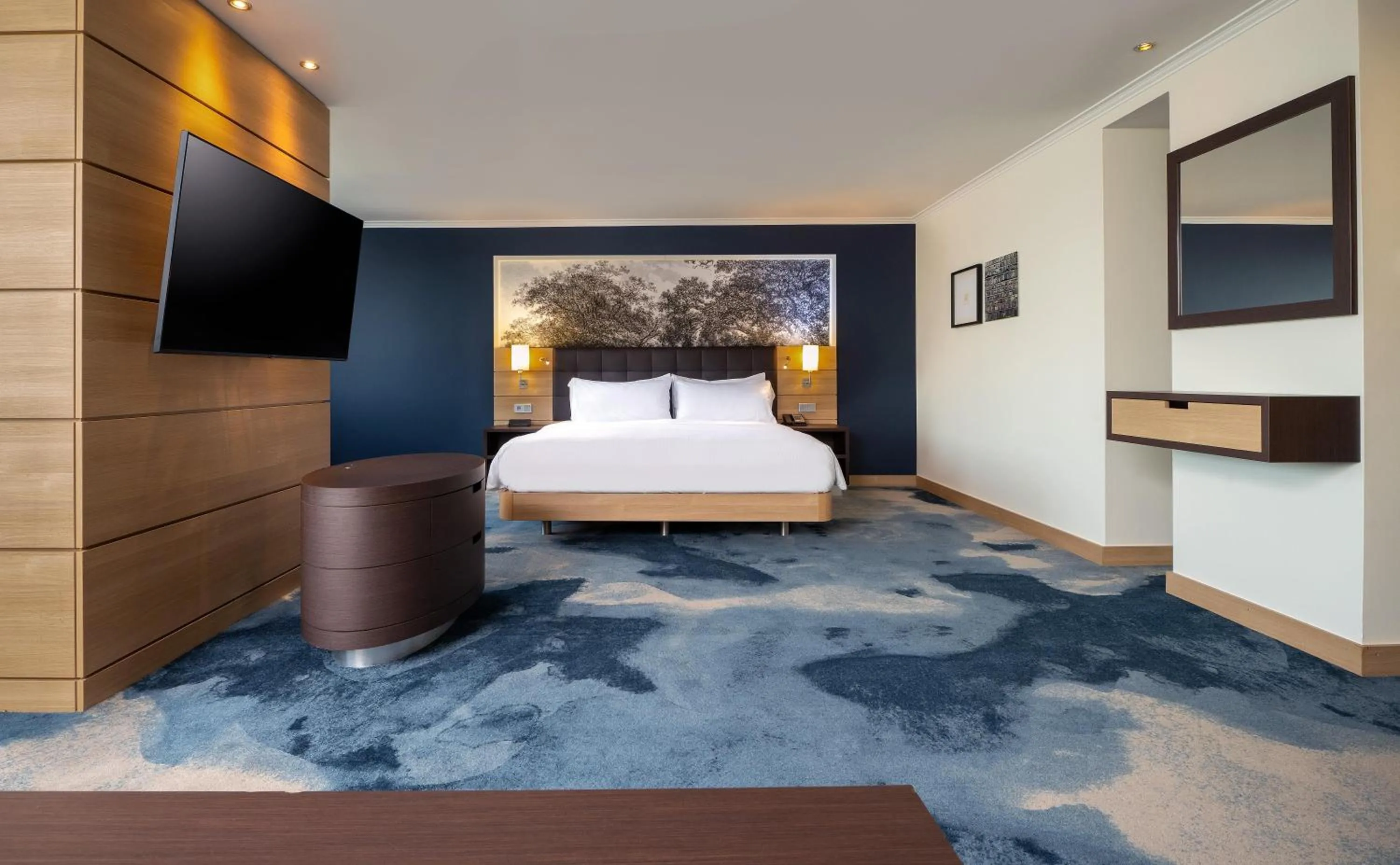 Bed in Hilton Mainz