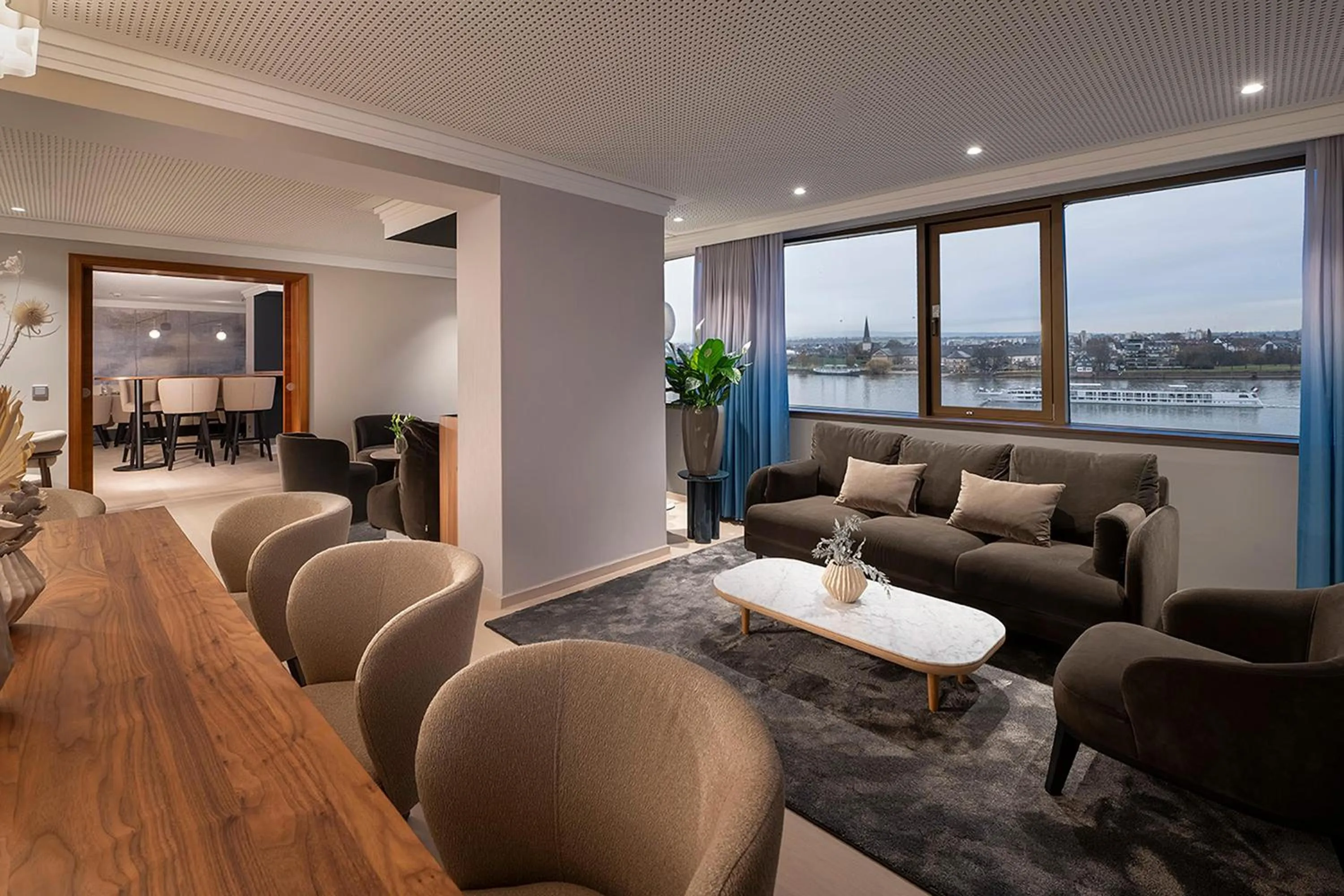 Living room in Hilton Mainz