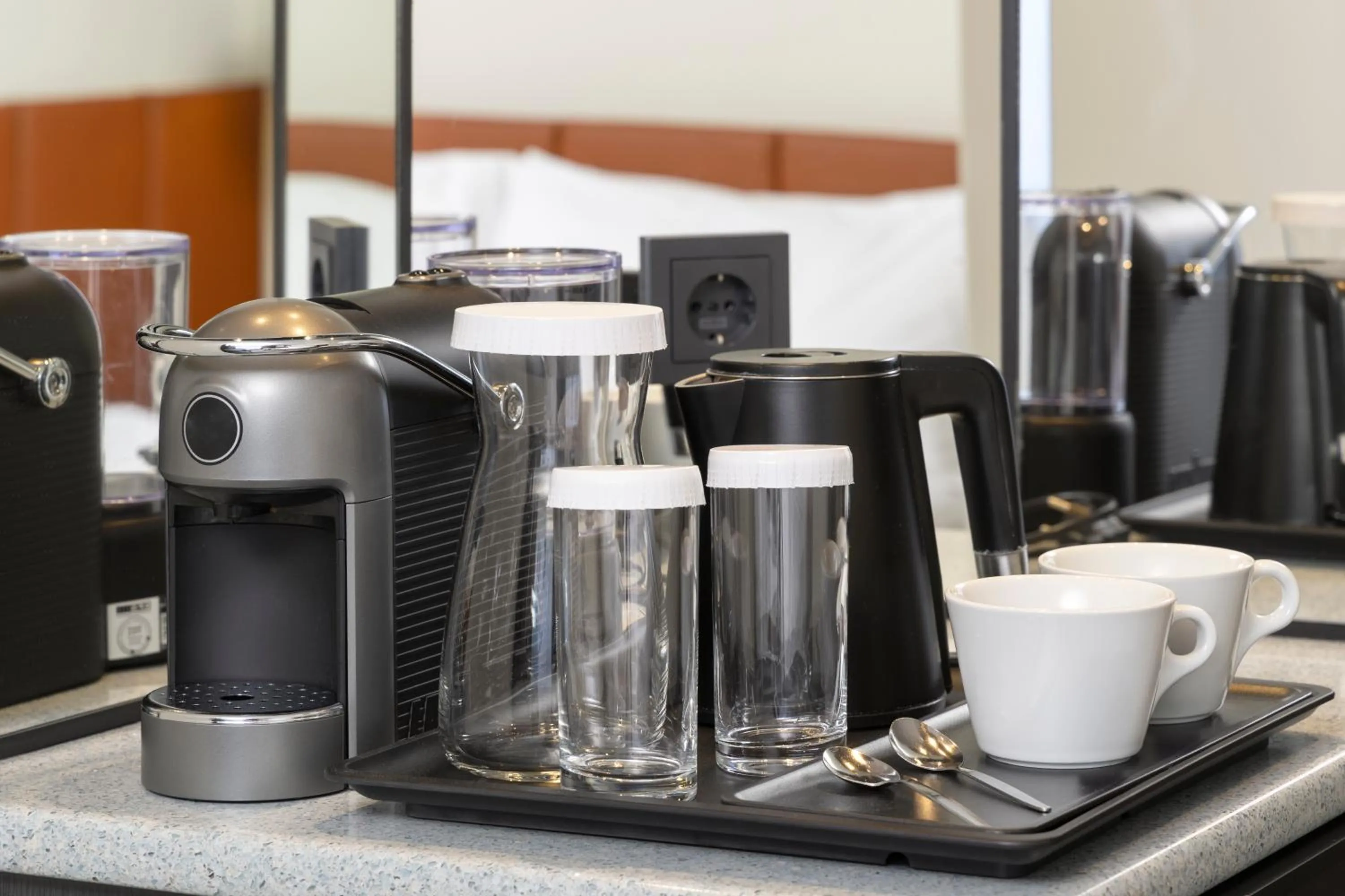 Bedroom in Hilton Düsseldorf