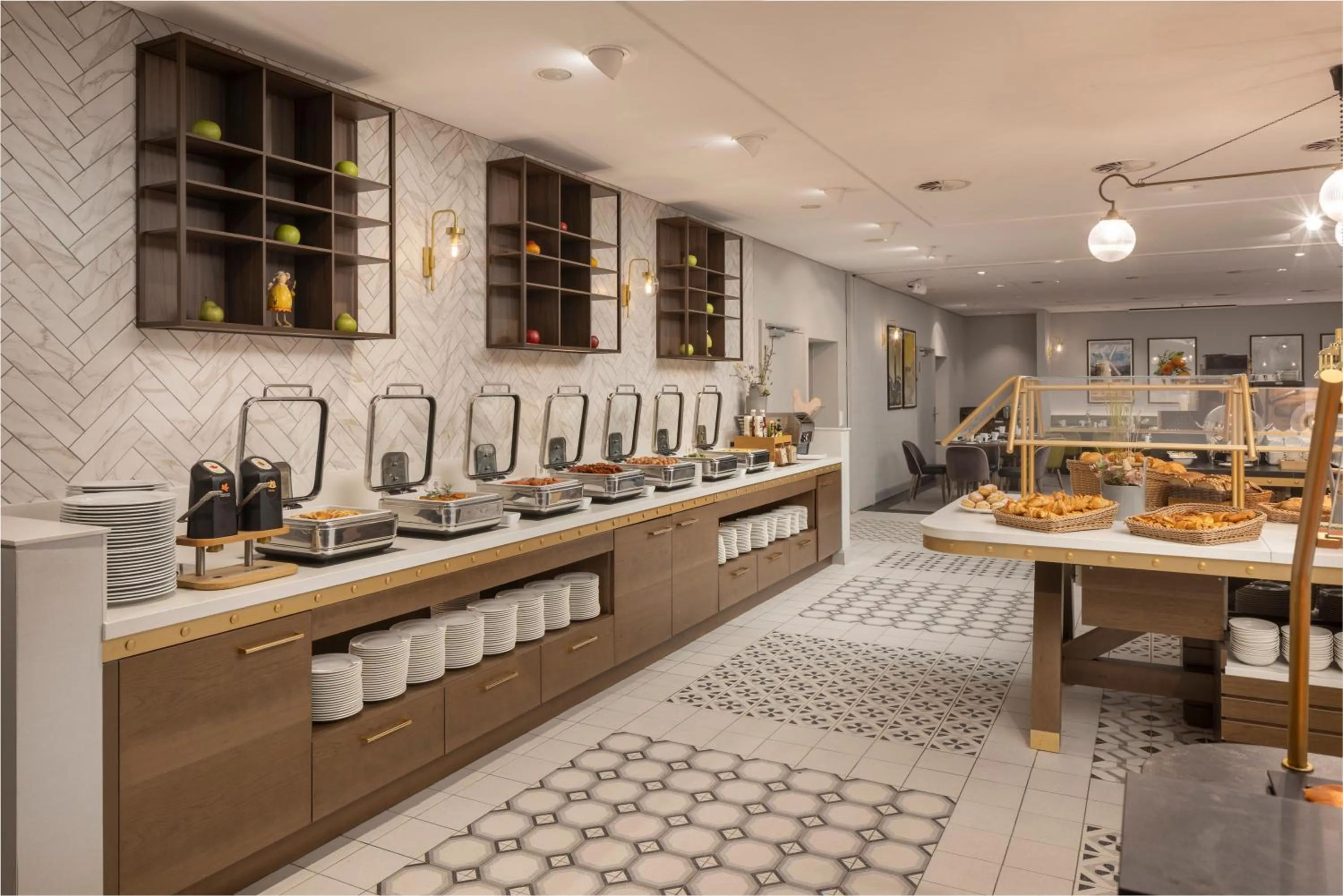 Breakfast in Hilton Düsseldorf