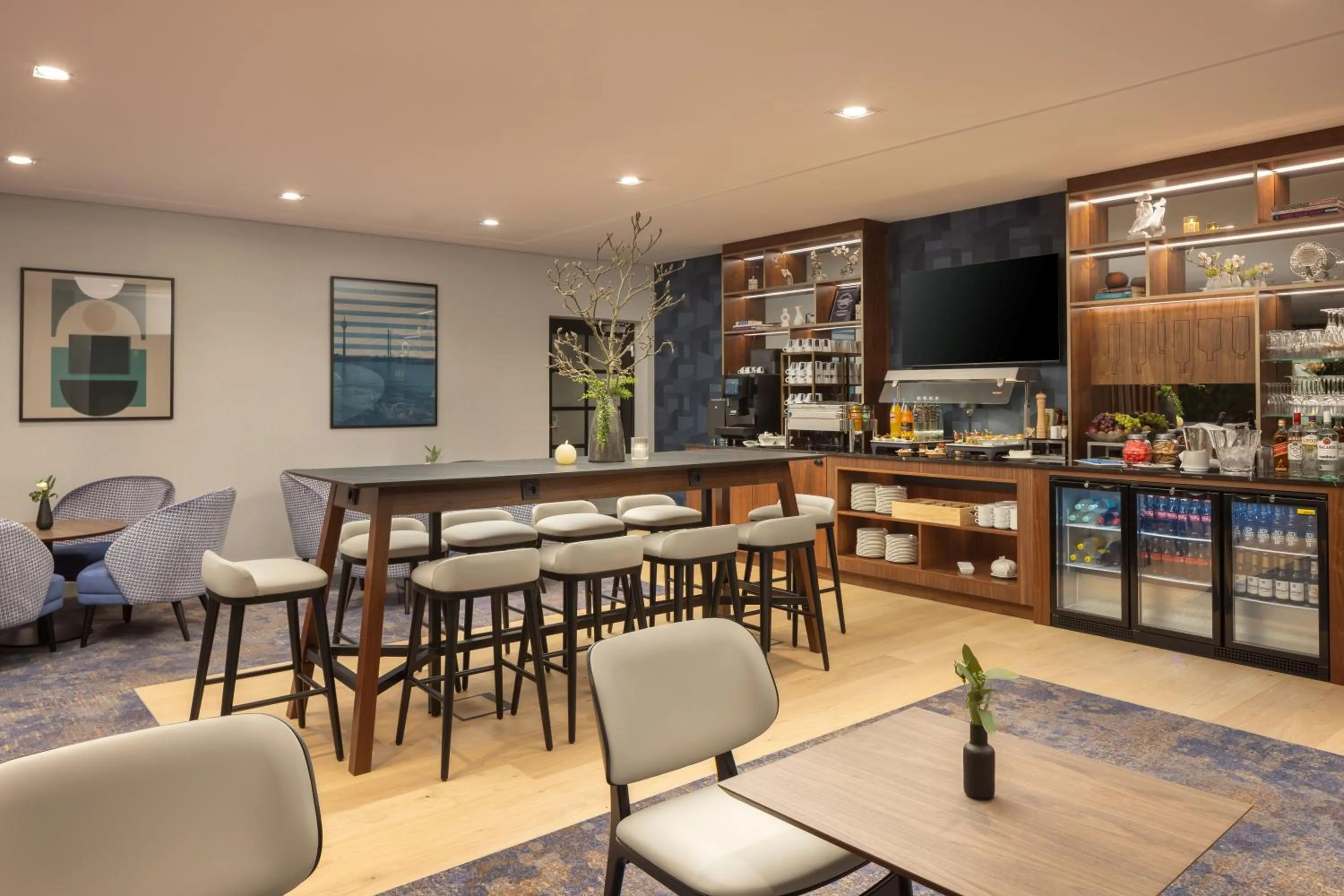 Lounge or bar in Hilton Düsseldorf