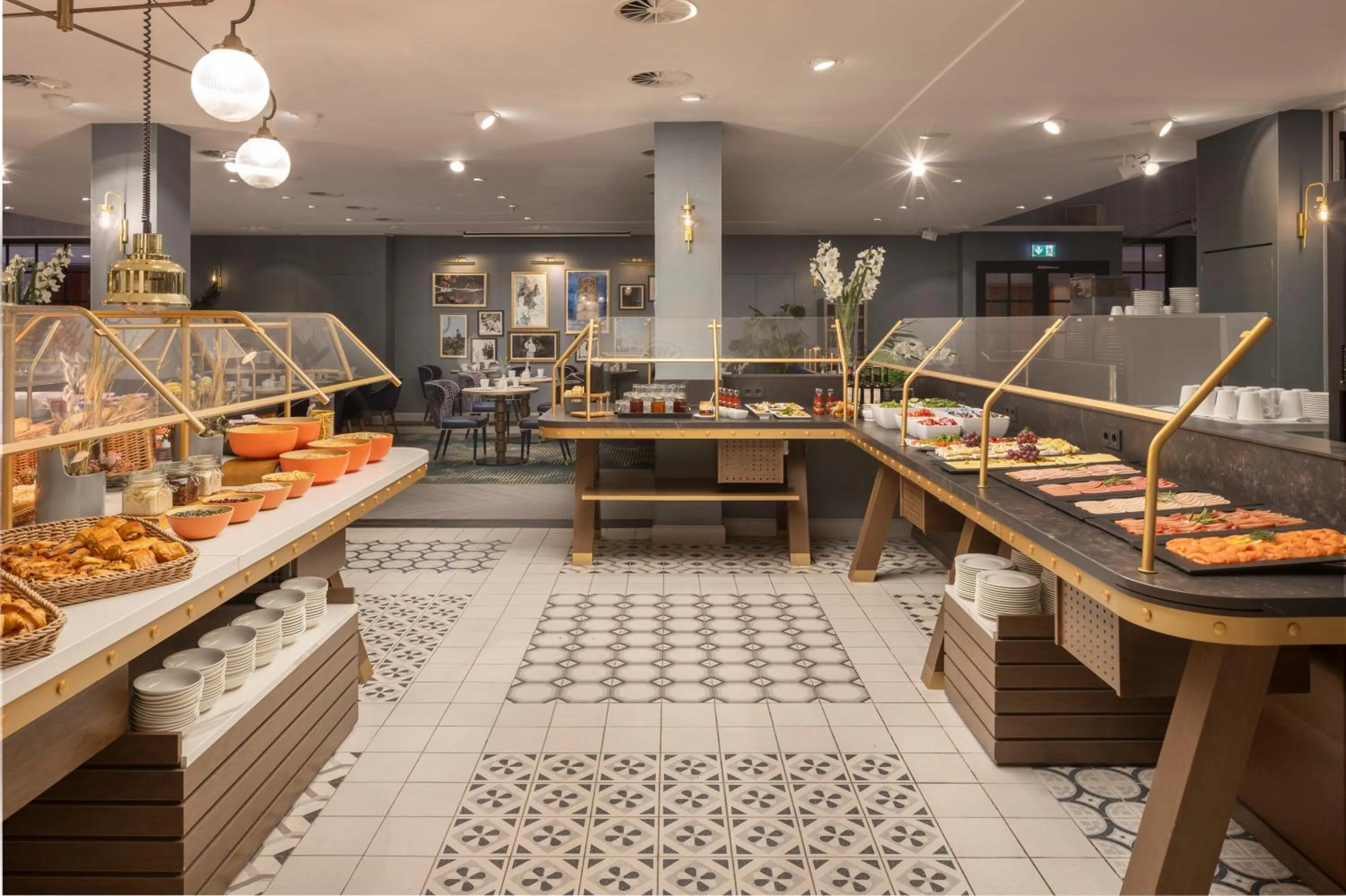 Breakfast in Hilton Düsseldorf