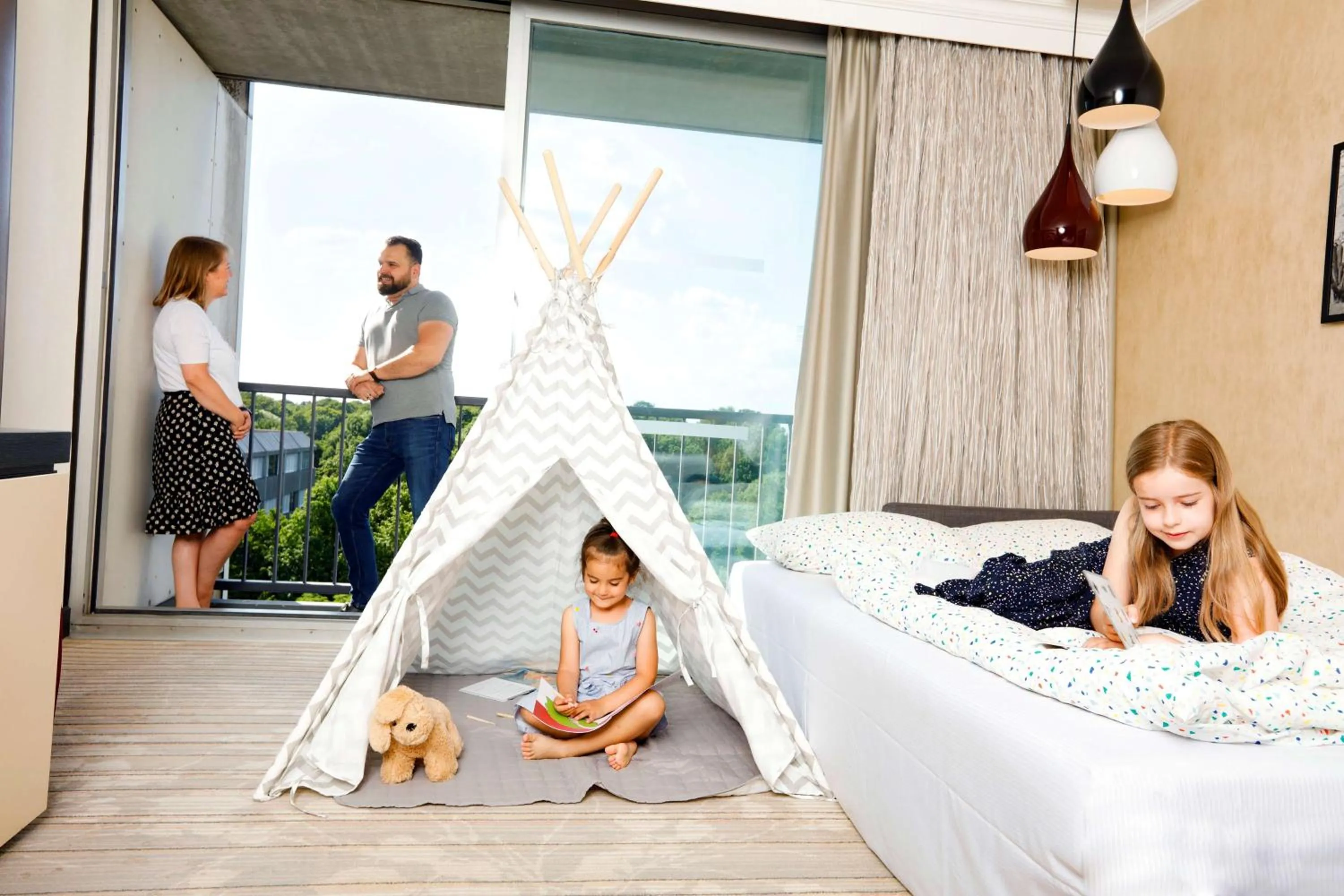 Bed in Hilton Munich Park