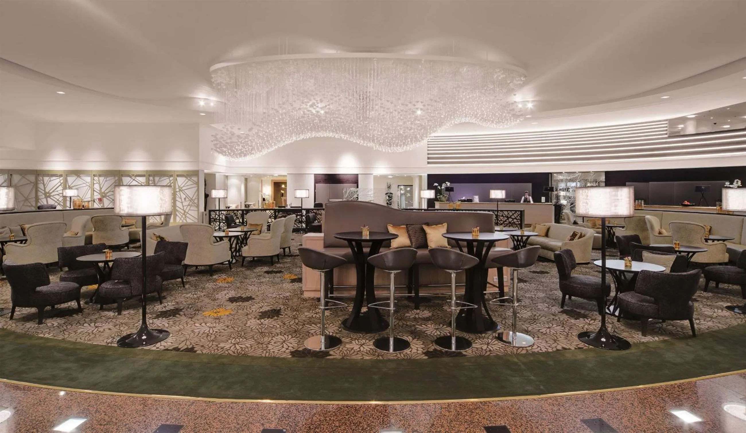 Lobby or reception in Hilton Munich Park
