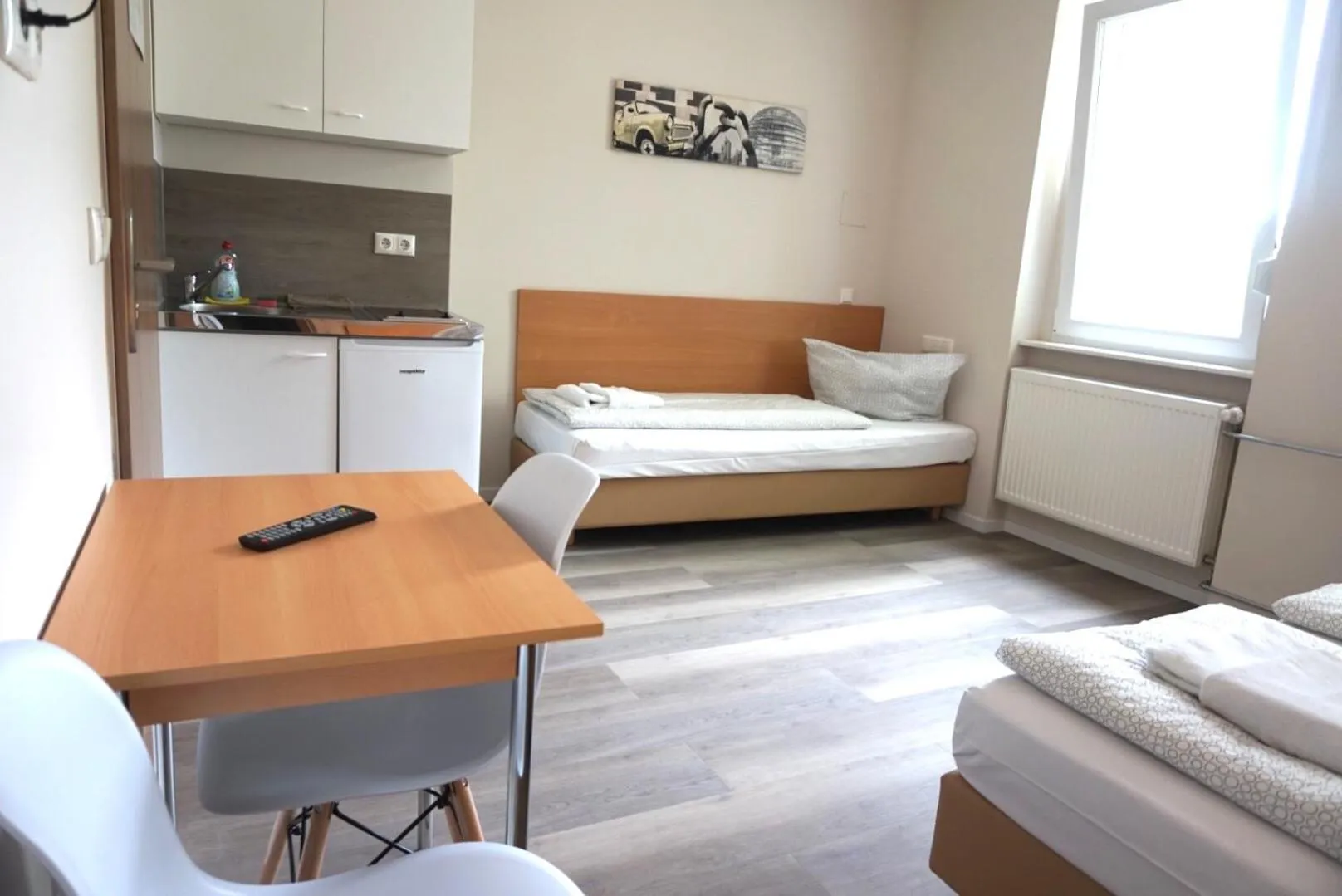 Photo of the whole room, Bed in Apartment Hotel Wittenau