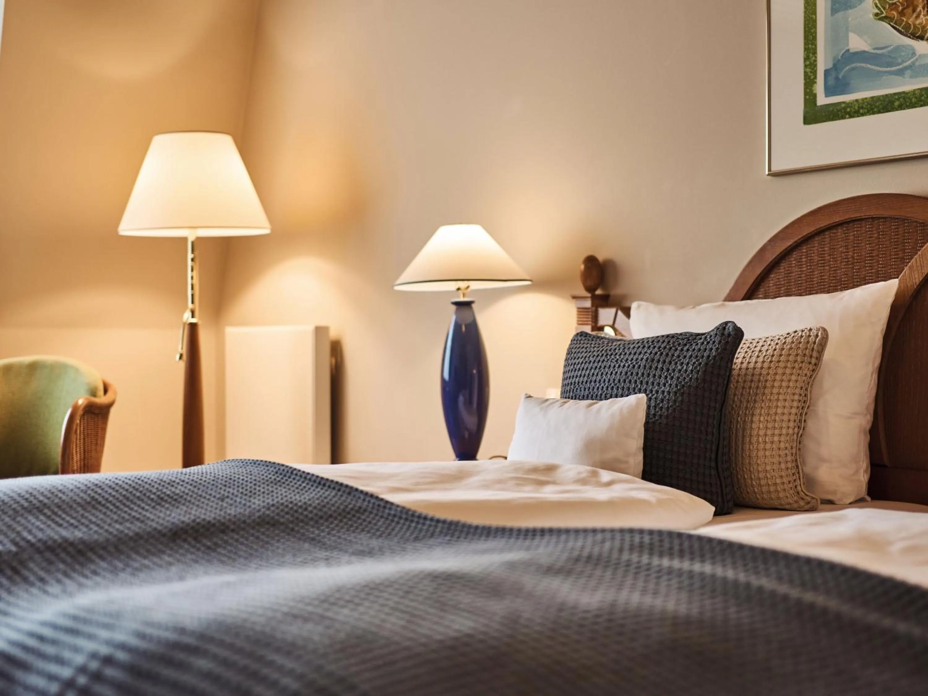 Bed in aja Strandhotel Bansin