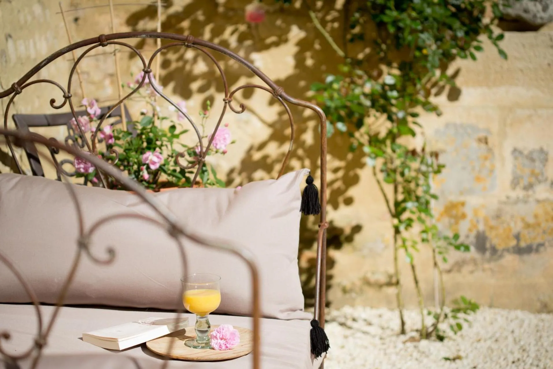 Garden in Château de Bois Charmant