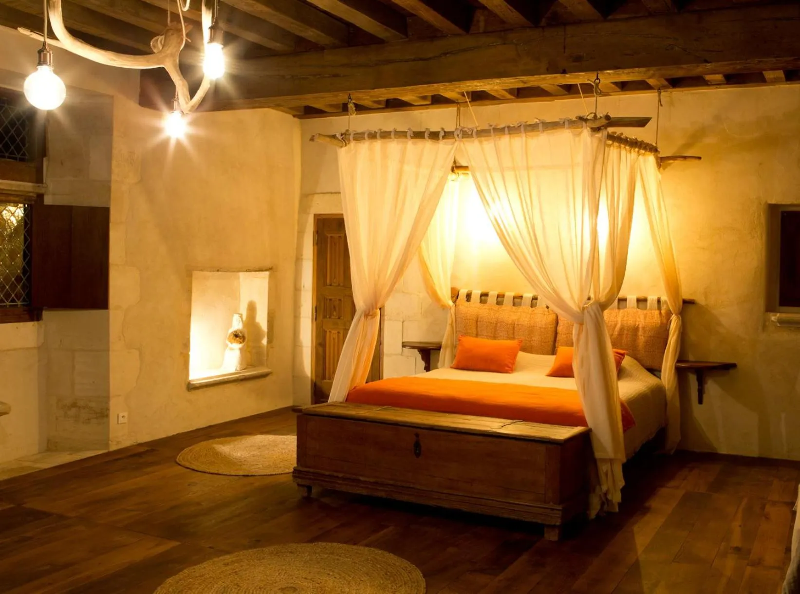 Bedroom, Bed in Château de Bois Charmant