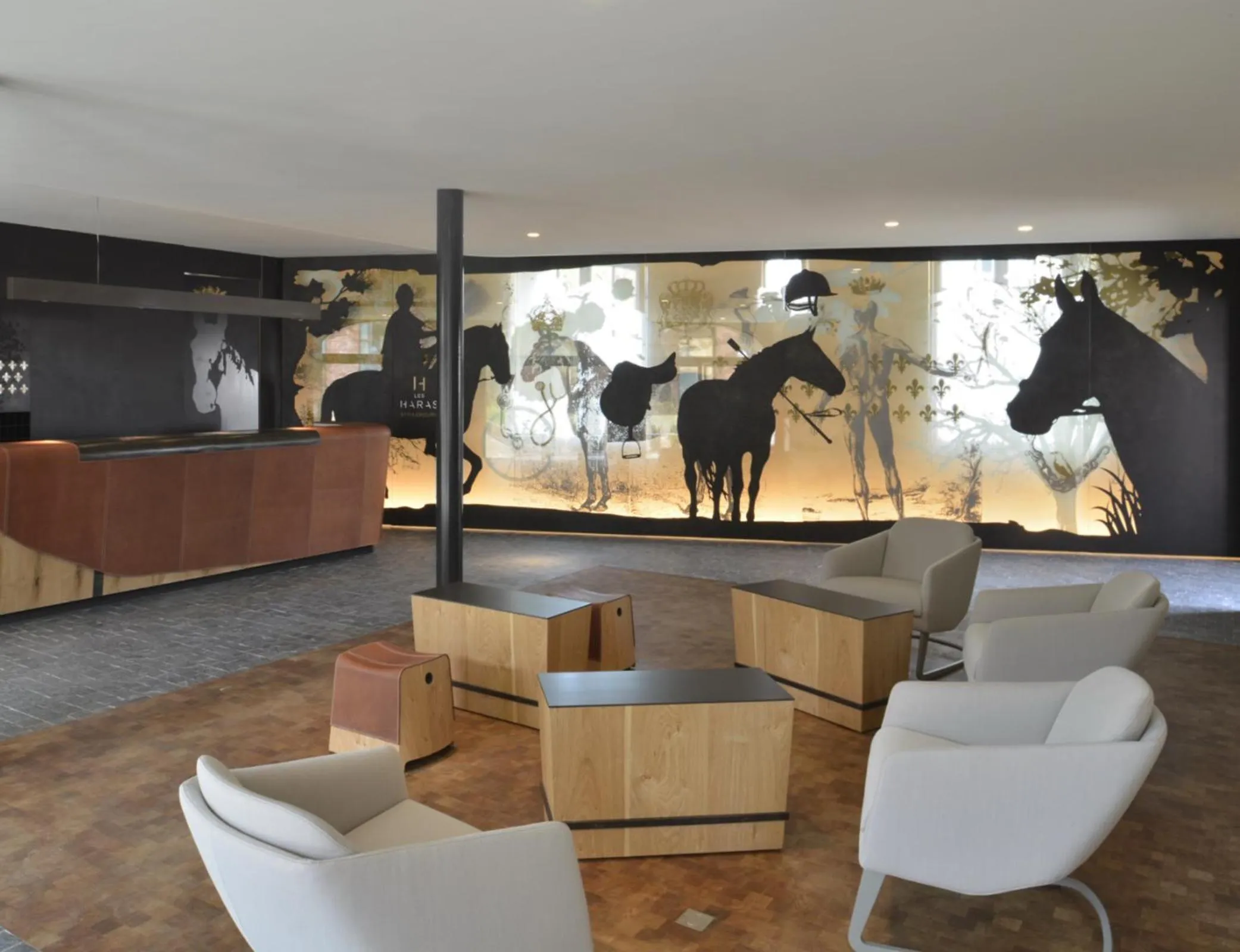 Lobby or reception in Hotel Les Haras