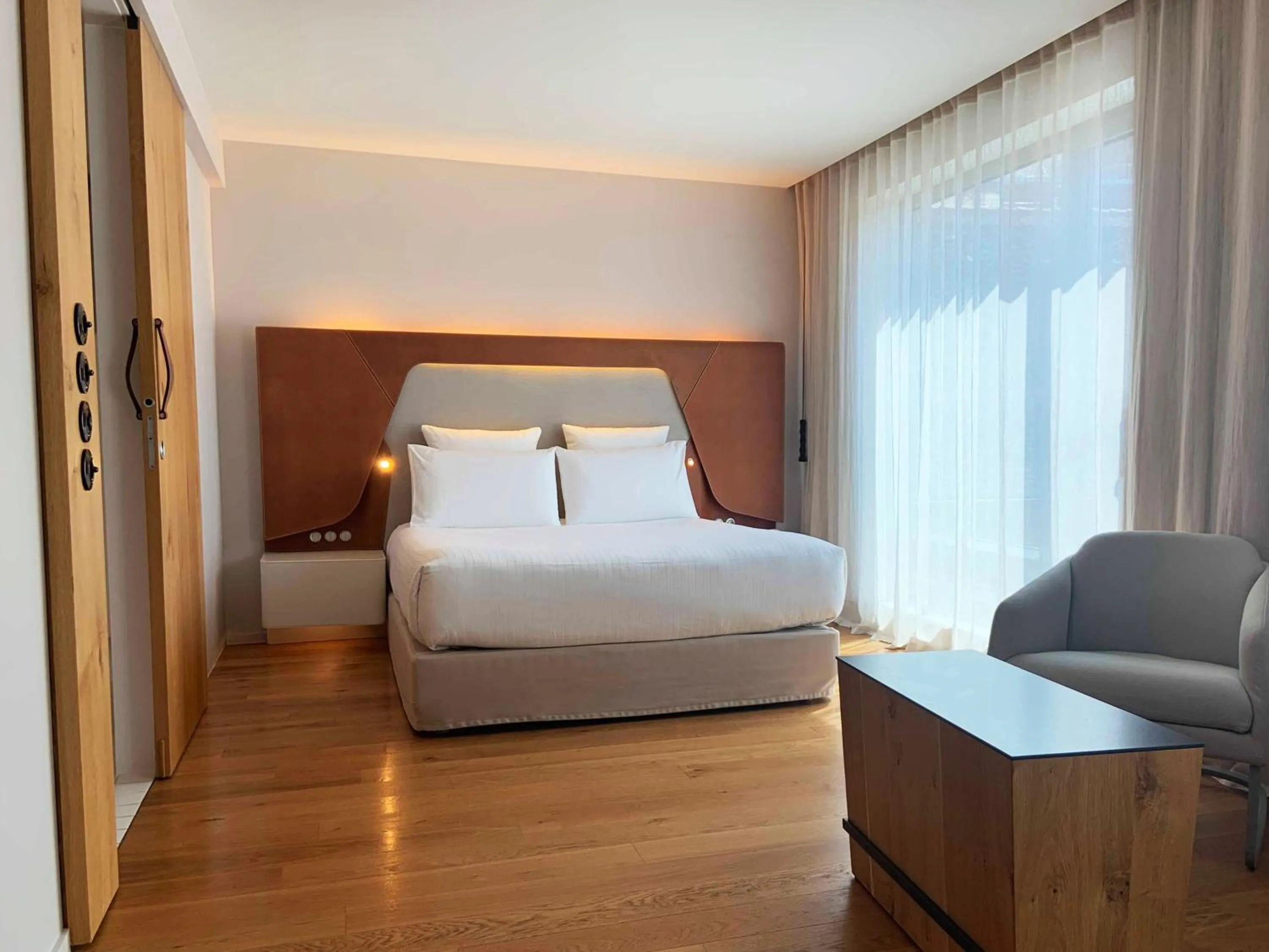 Bed in Hotel Les Haras