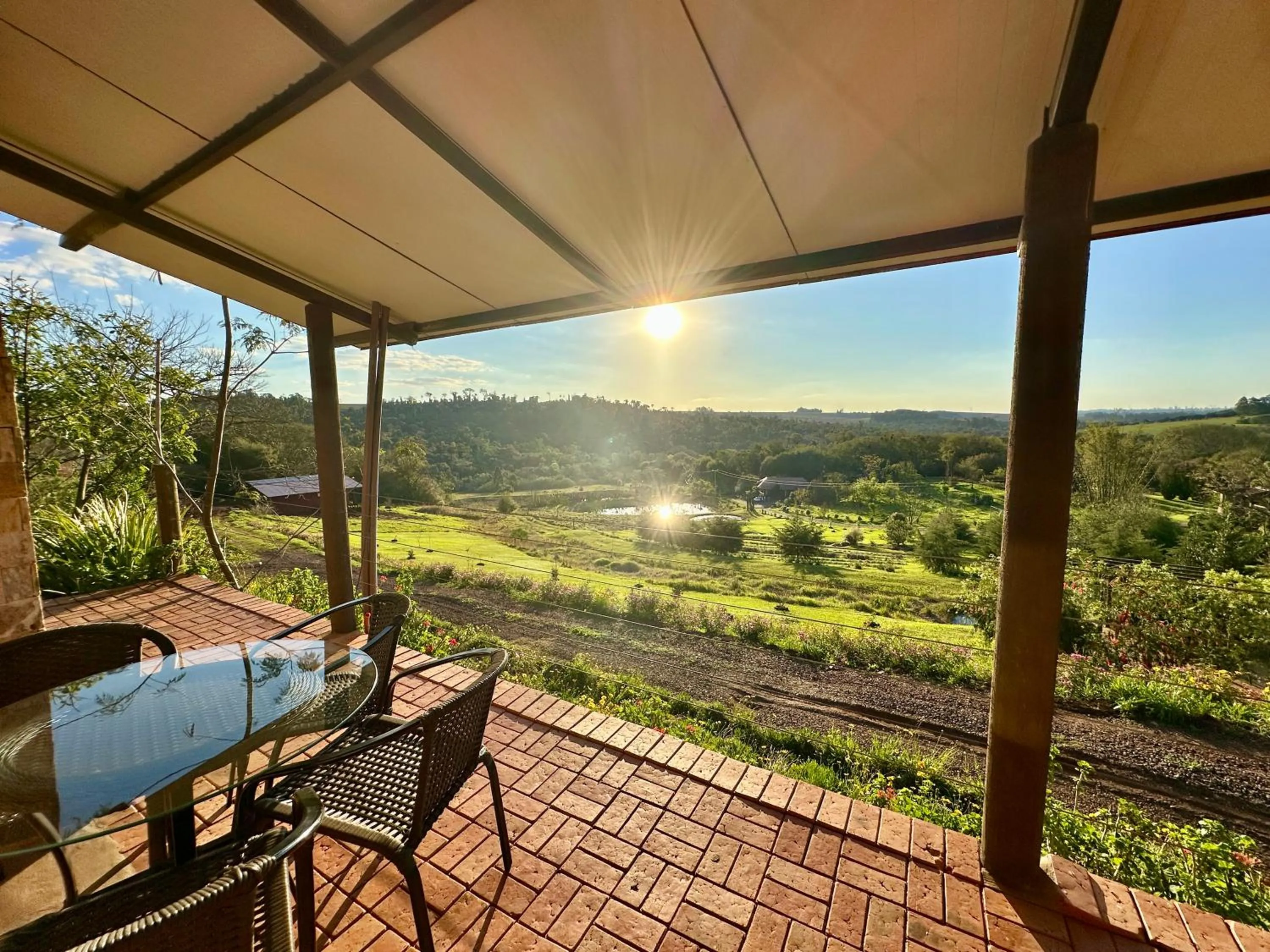 Patio in Hotel Fazenda Vale Alvorada