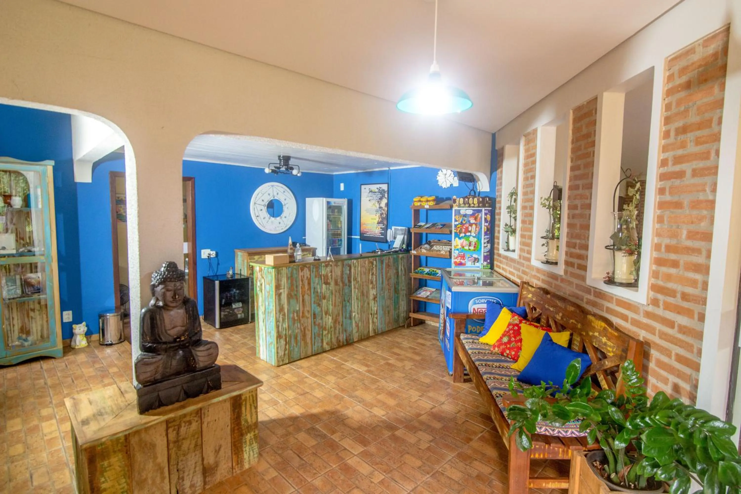 Lobby or reception in Hotel Fazenda Vale Alvorada