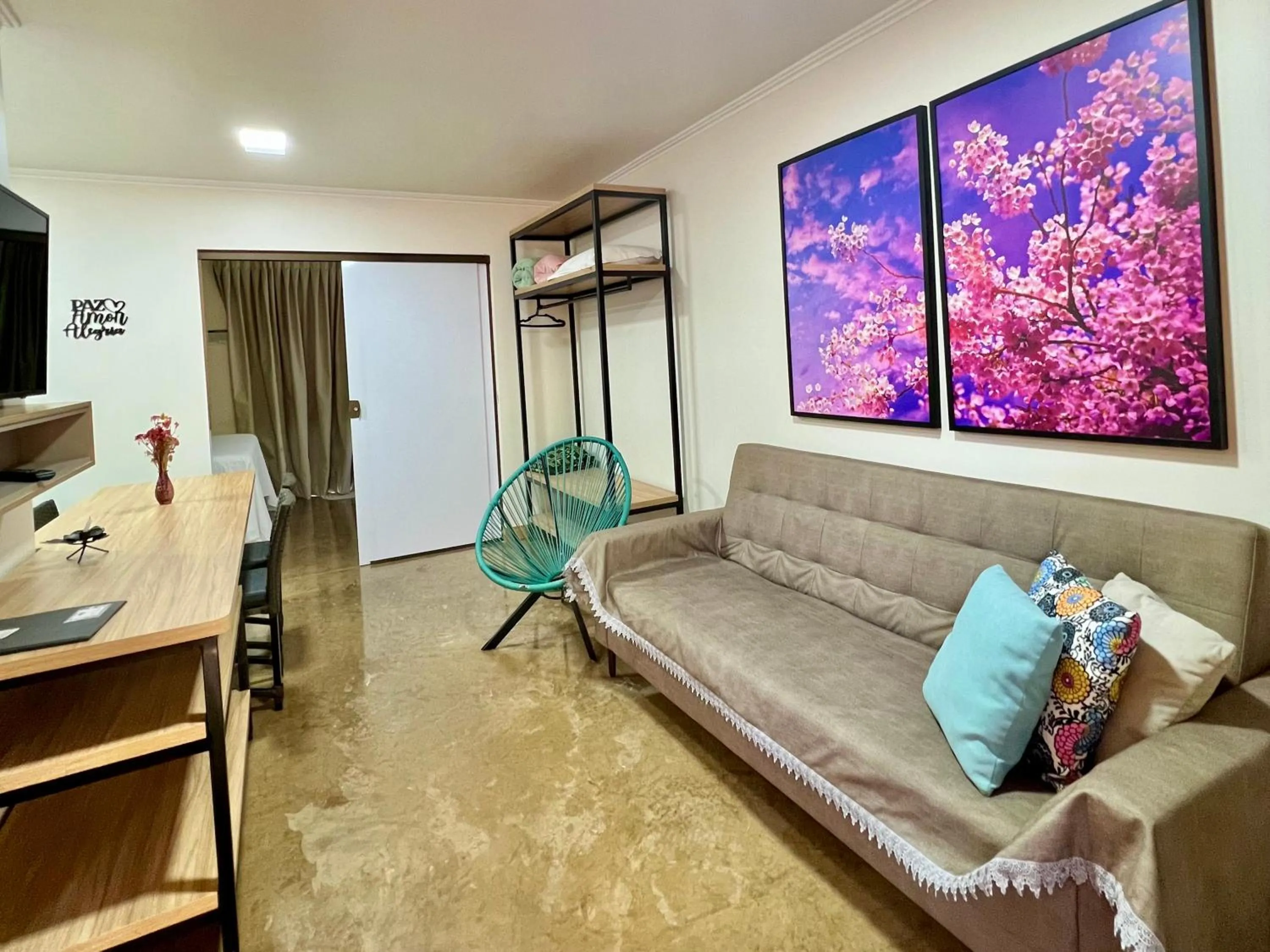 Seating area in Hotel Fazenda Vale Alvorada