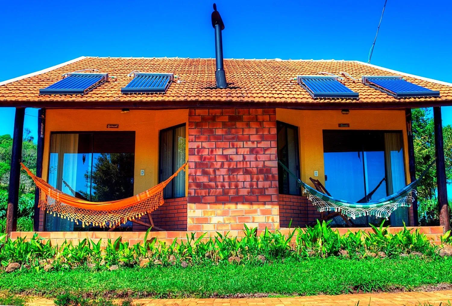 Property building in Hotel Fazenda Vale Alvorada