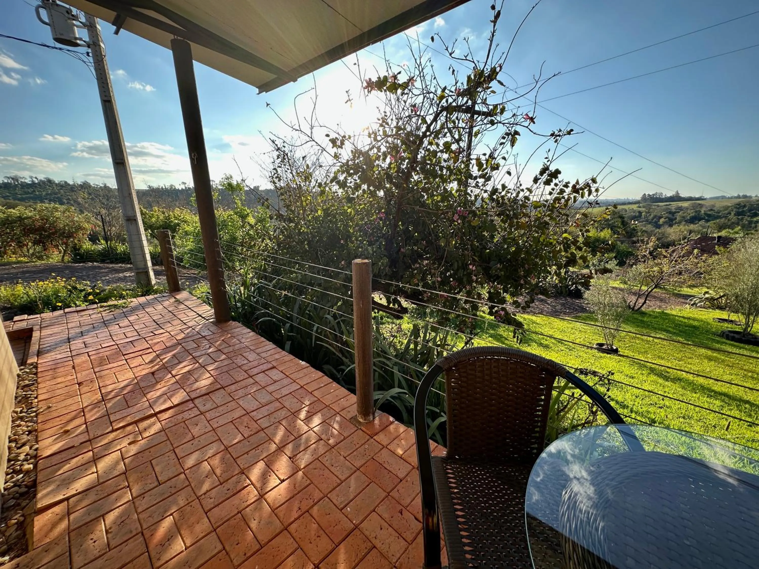 Patio in Hotel Fazenda Vale Alvorada