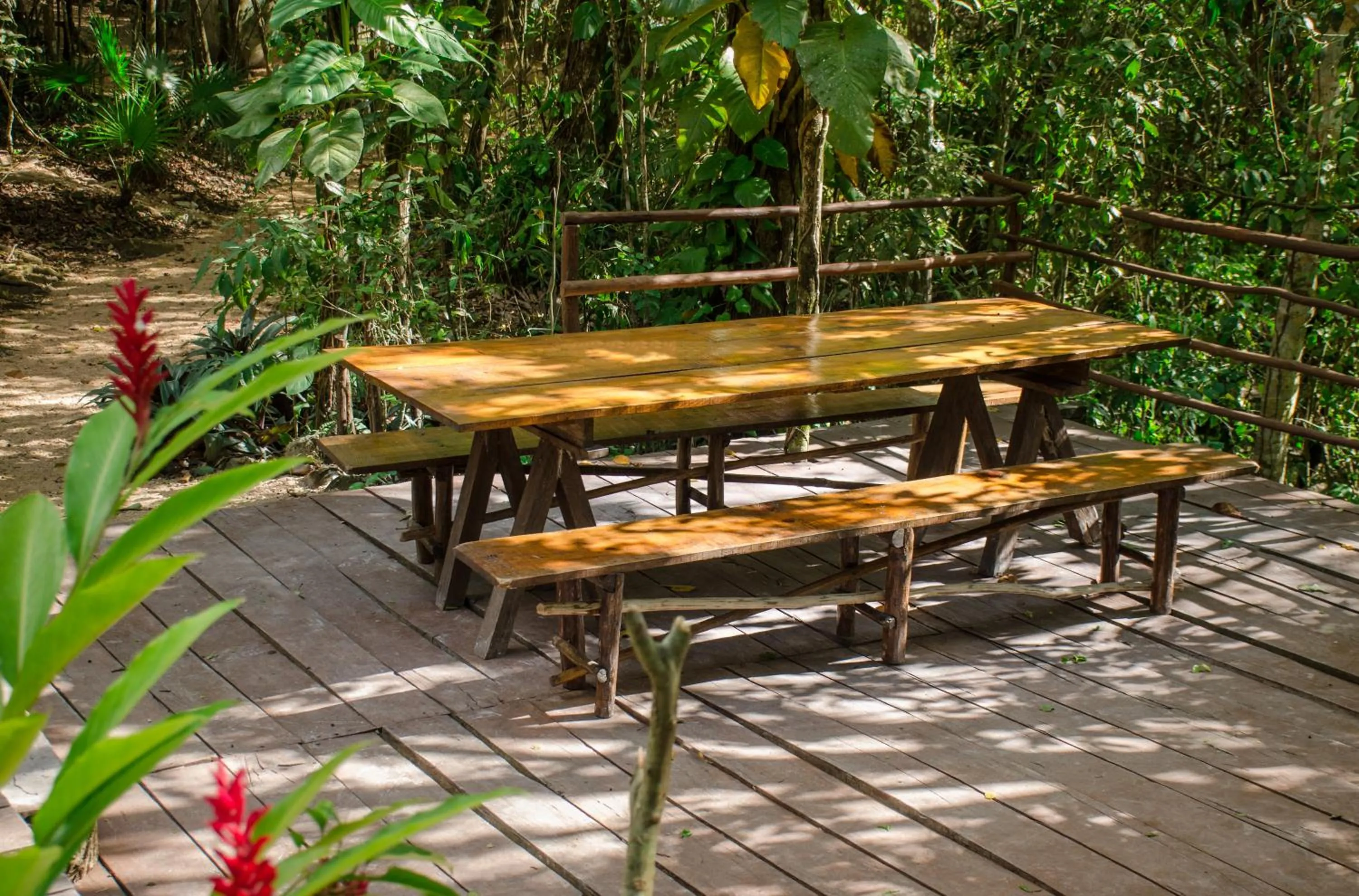 Patio in Glamping Mama Loo mm