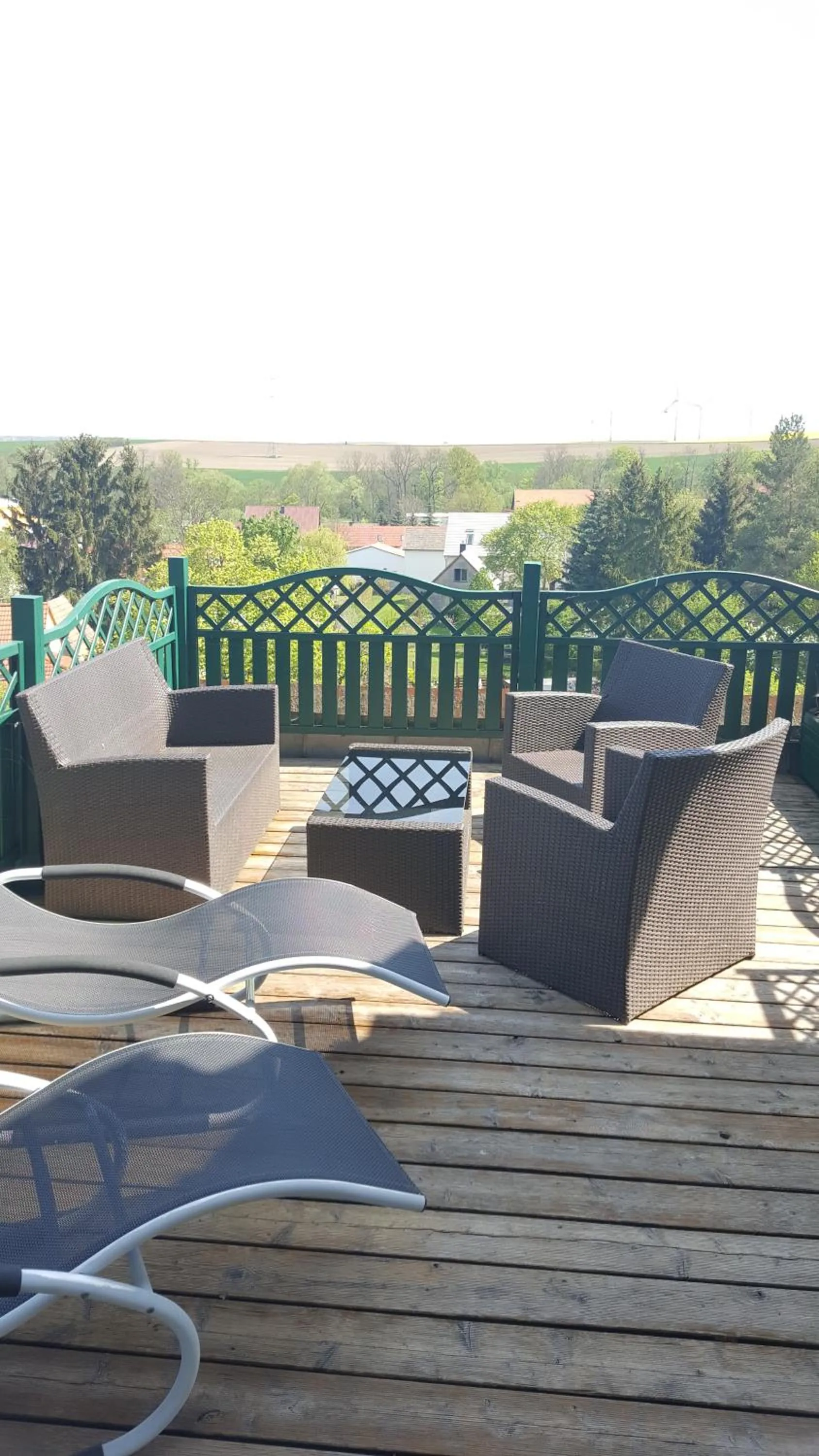 Balcony/Terrace in Landhotel BurgenBlick Garni & Tagungshotel