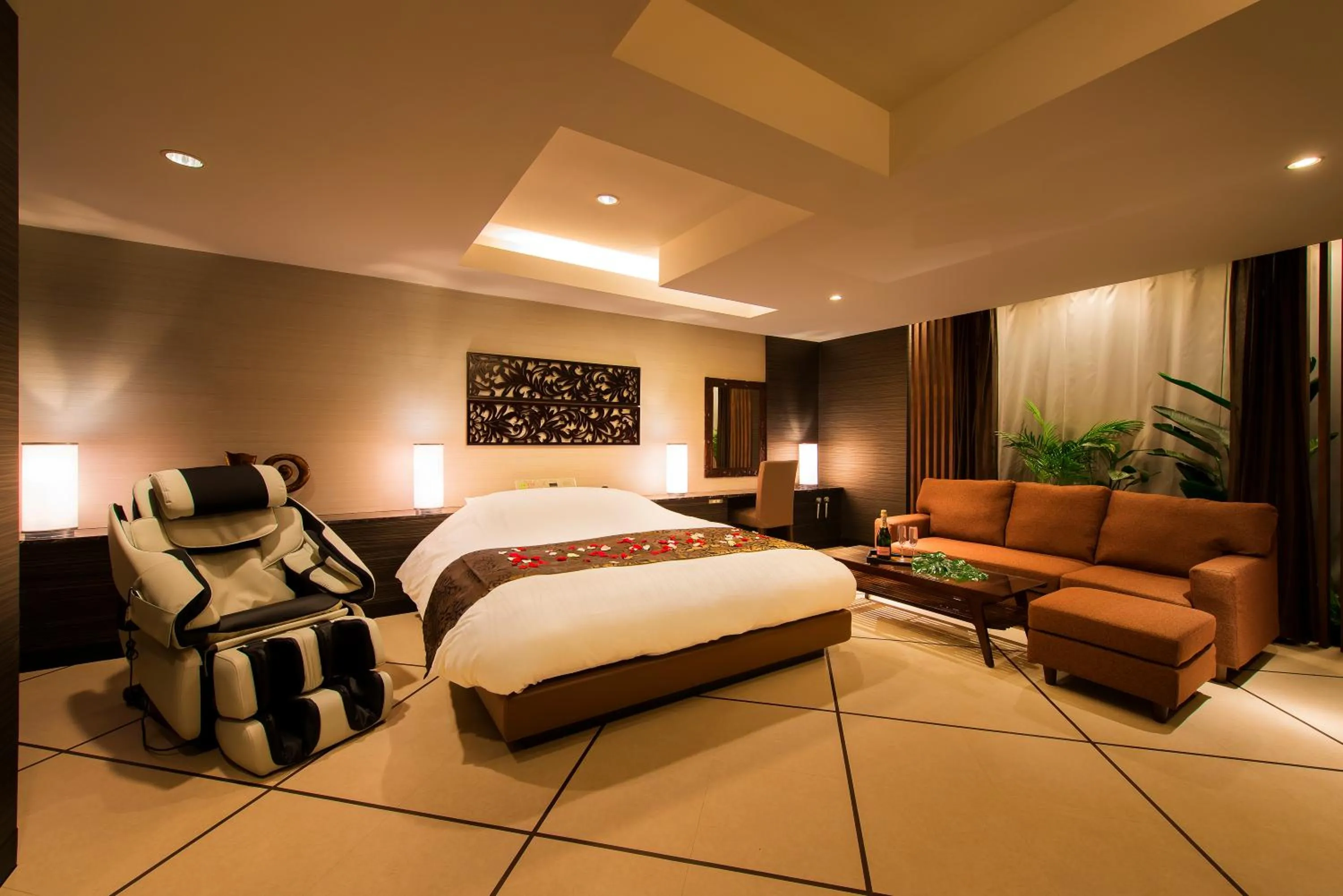 Bed in Hotel CUE Machida(Adult Only)