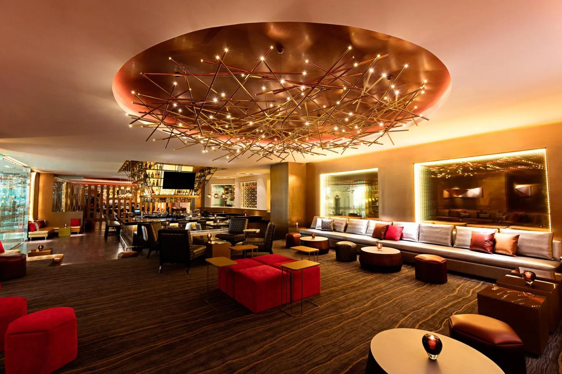 Lounge or bar in Tikal Futura Hotel & Convention Center