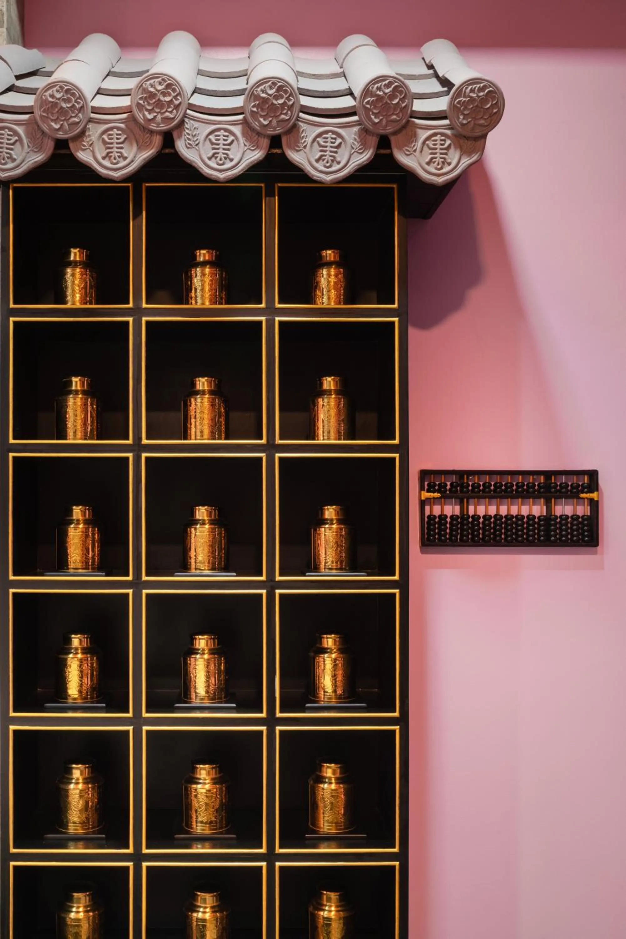 Decorative detail in DE Phanakron Boutique Hotel