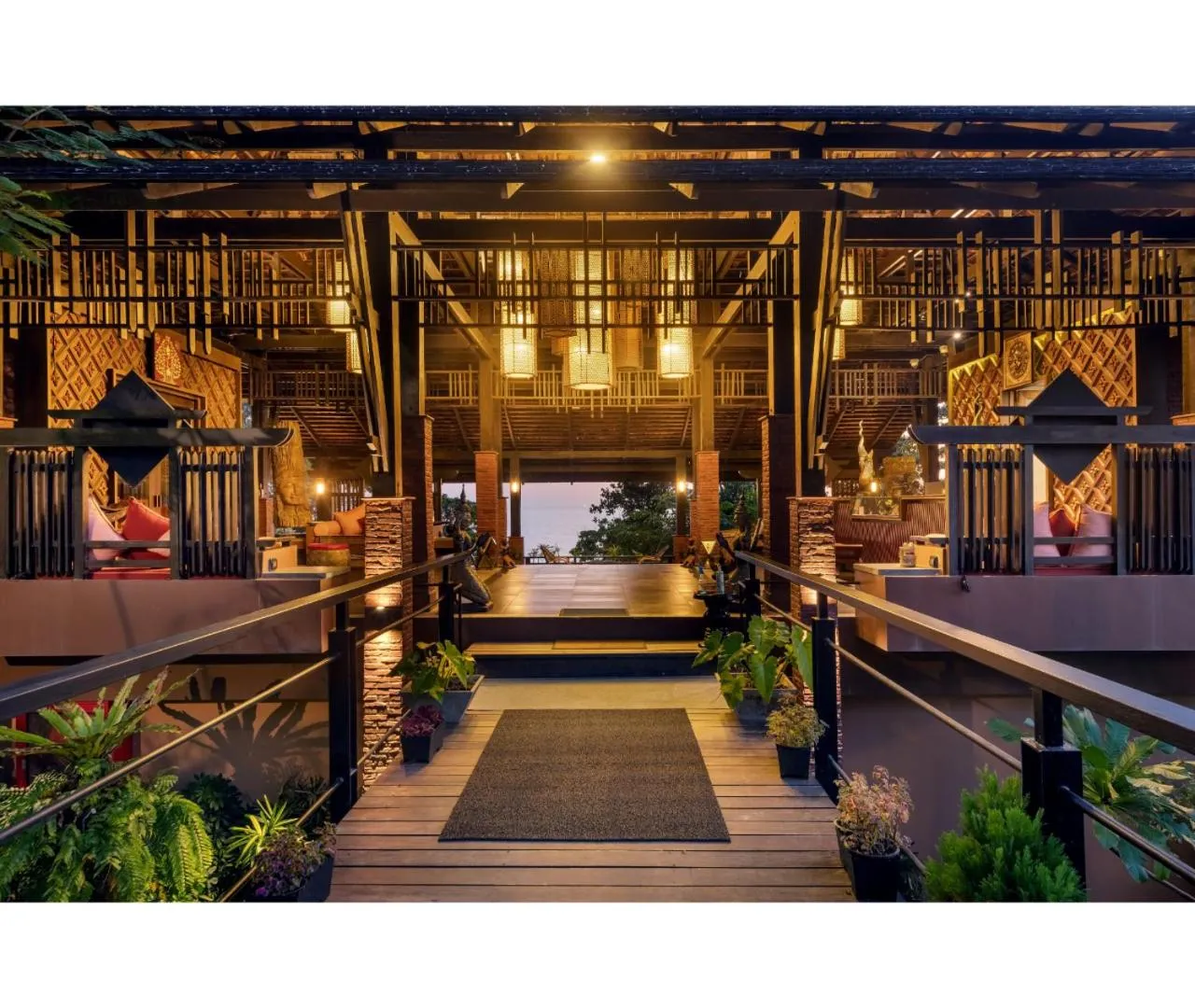 Lobby or reception in Nirvana Beach Resort, Koh Lanta SHA Extra Plus
