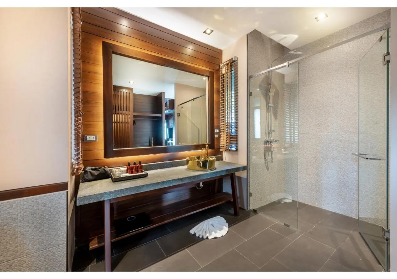 Shower in Nirvana Beach Resort, Koh Lanta SHA Extra Plus