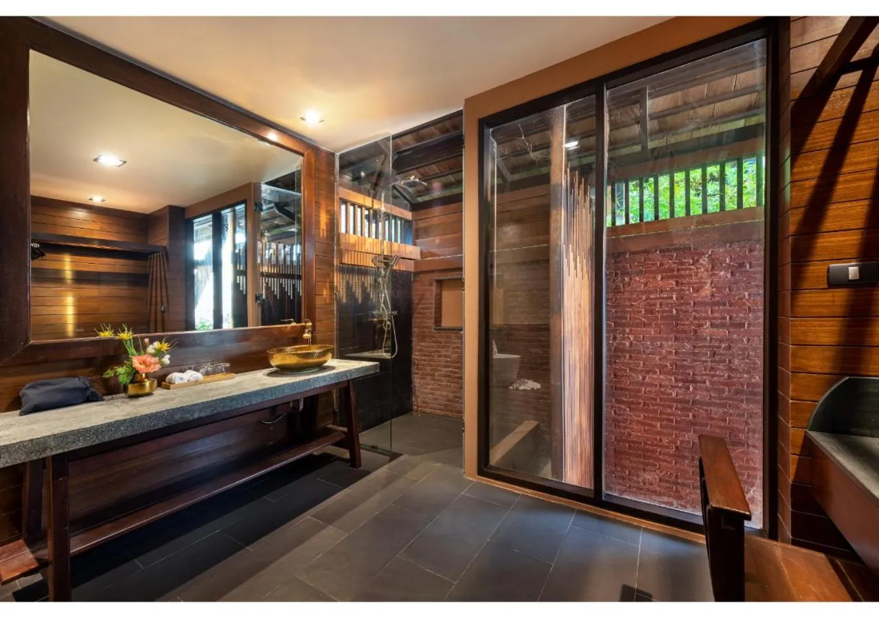 Shower in Nirvana Beach Resort, Koh Lanta SHA Extra Plus