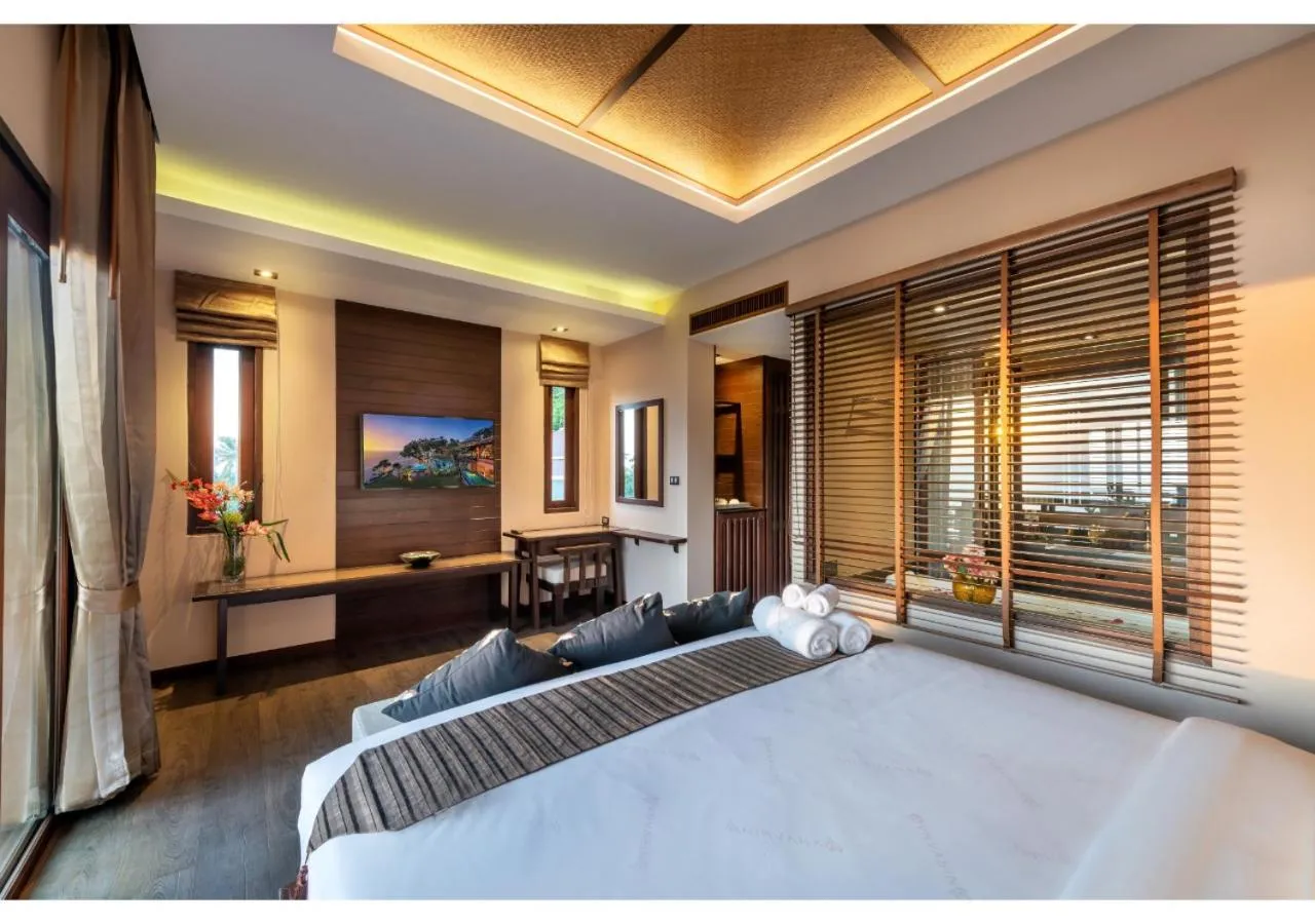 Bed in Nirvana Beach Resort, Koh Lanta SHA Extra Plus