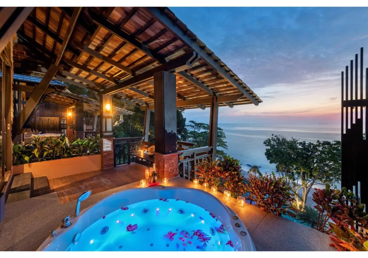 Sea view in Nirvana Beach Resort, Koh Lanta SHA Extra Plus