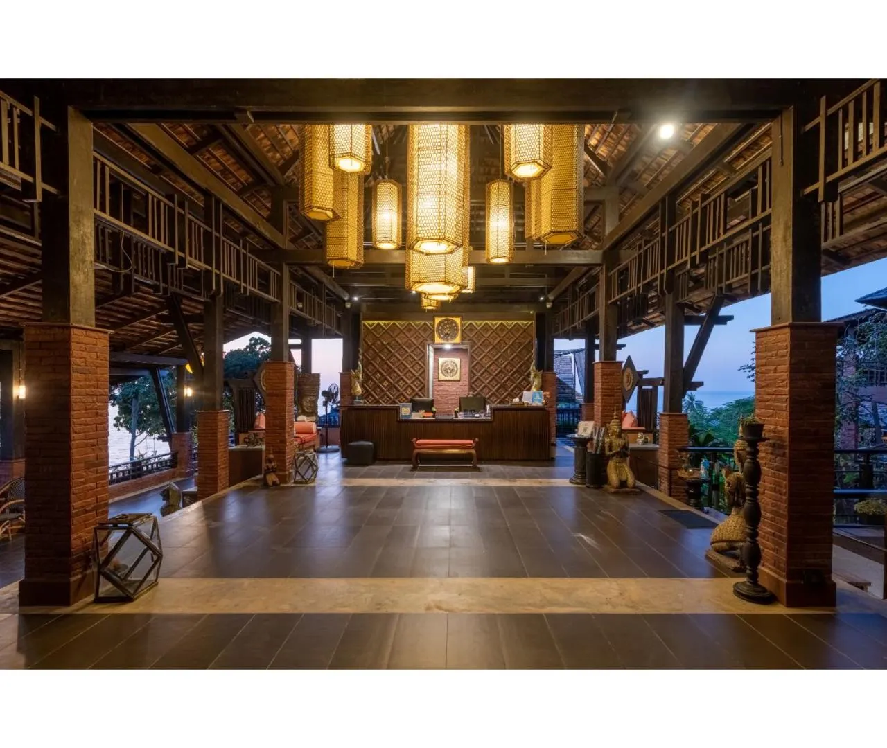 Lobby or reception in Nirvana Beach Resort, Koh Lanta SHA Extra Plus