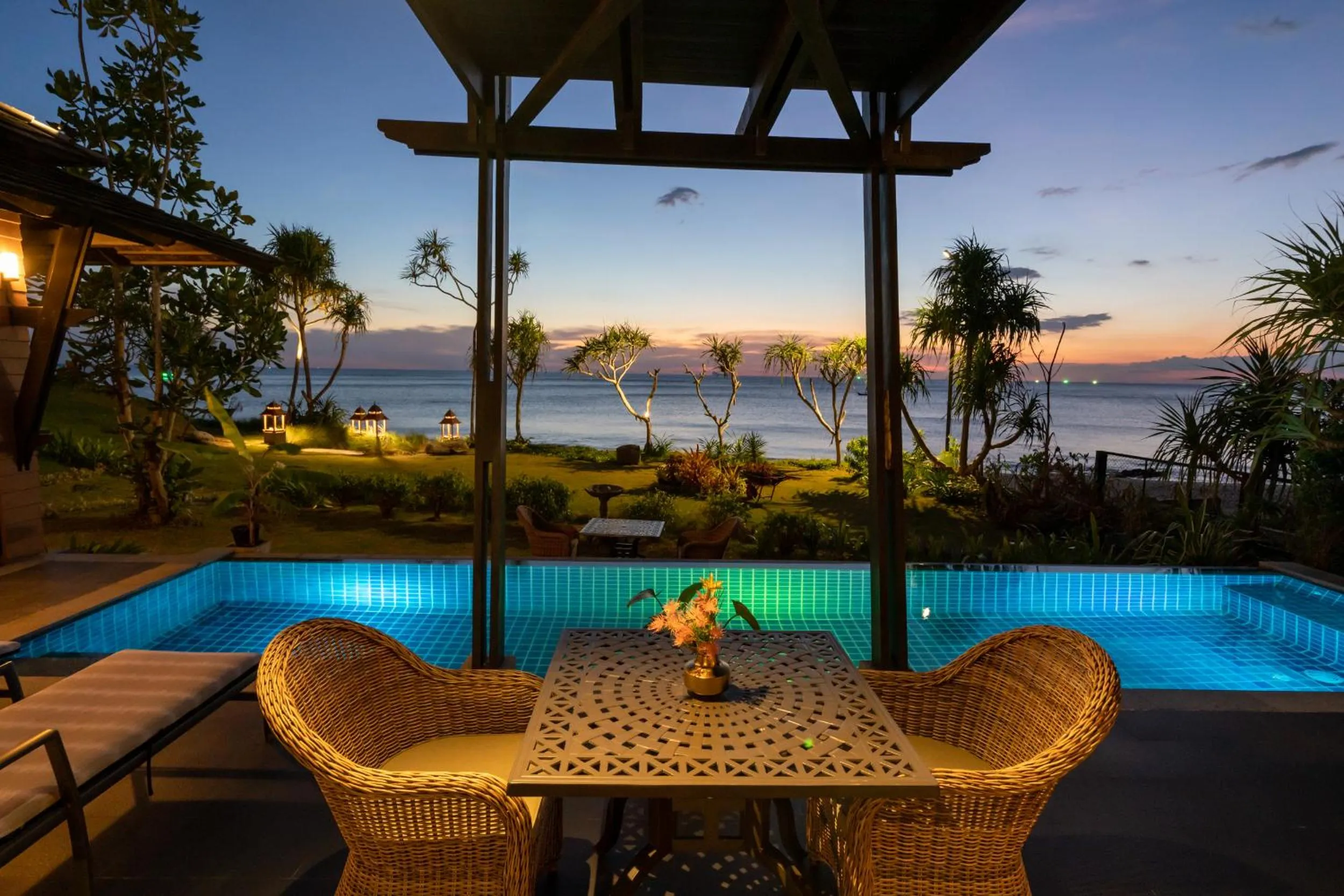 Sea view in Nirvana Beach Resort, Koh Lanta SHA Extra Plus