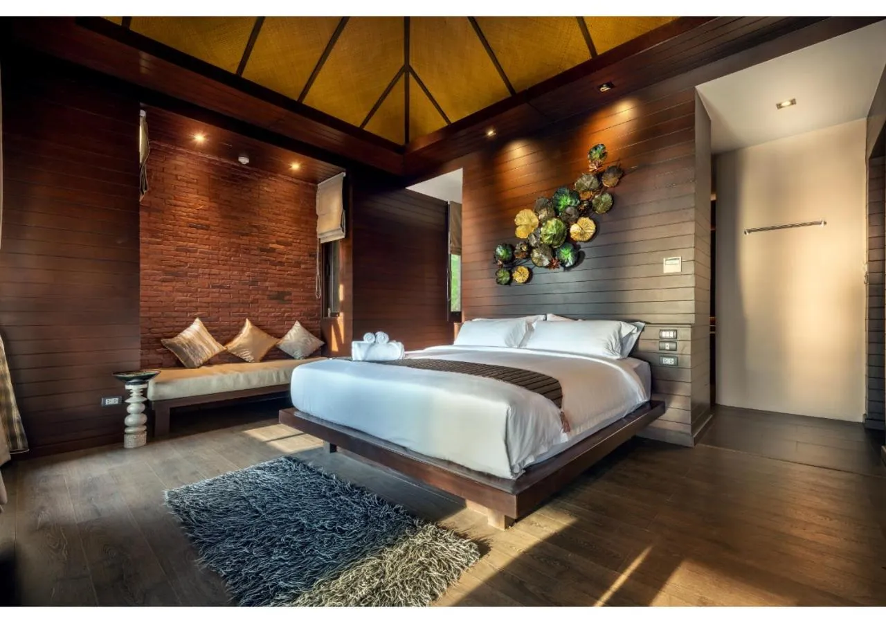 Bed in Nirvana Beach Resort, Koh Lanta SHA Extra Plus