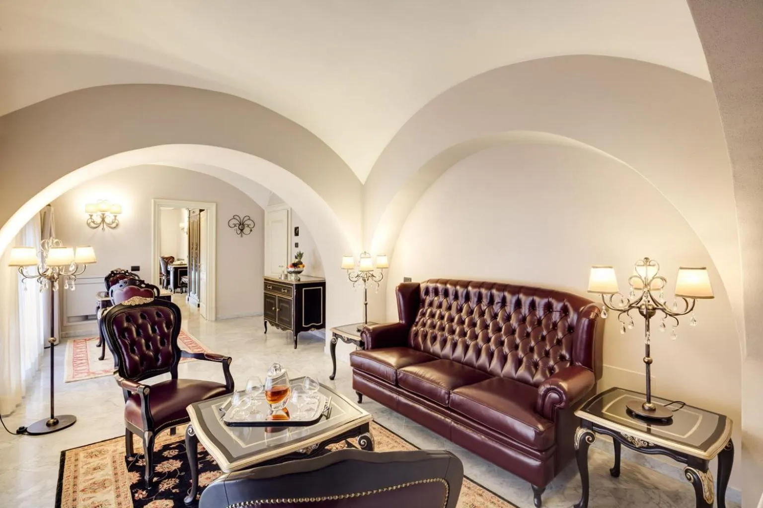 Living room in Grand Hotel di Parma - UNA Esperienze