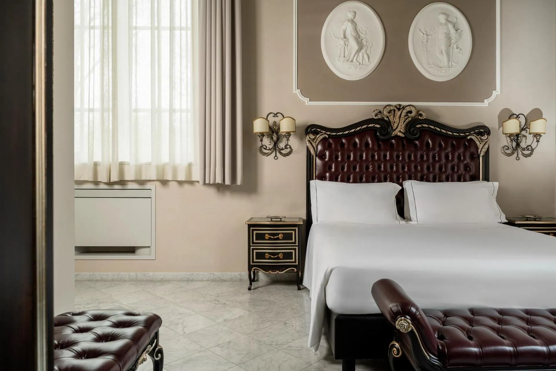 Bedroom, Bed in Grand Hotel di Parma - UNA Esperienze